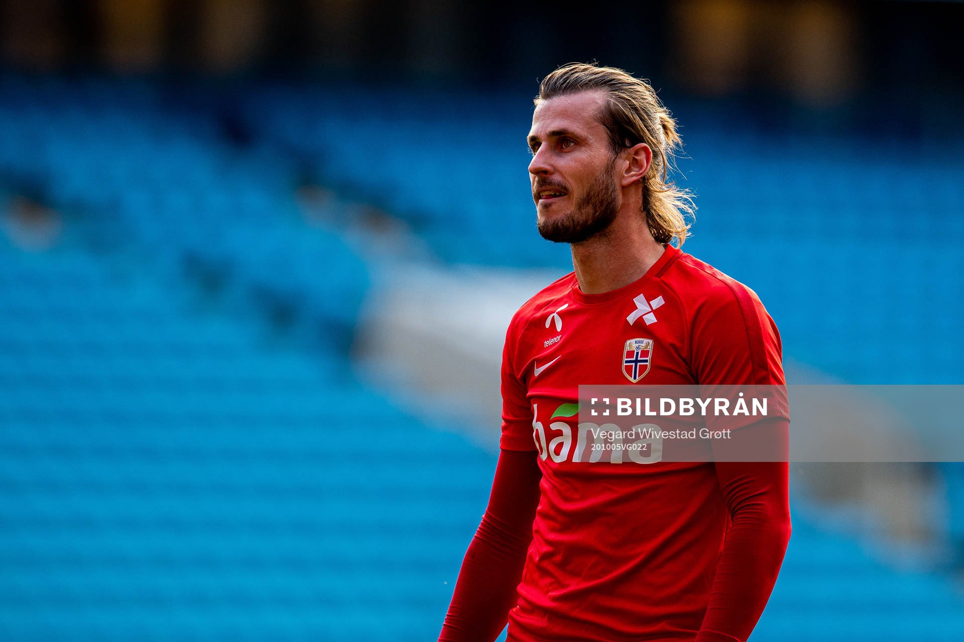 Håvard Nordtveit of the Norwegian national football team