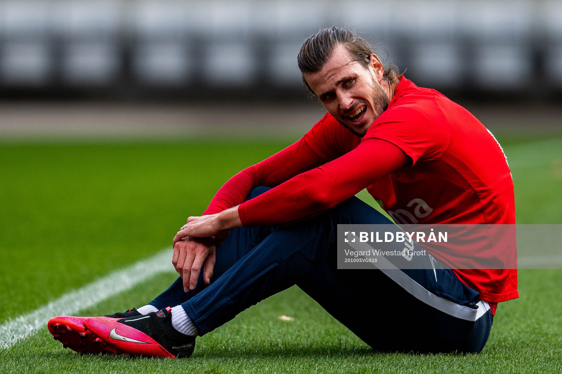 Håvard Nordtveit of the Norwegian national football team