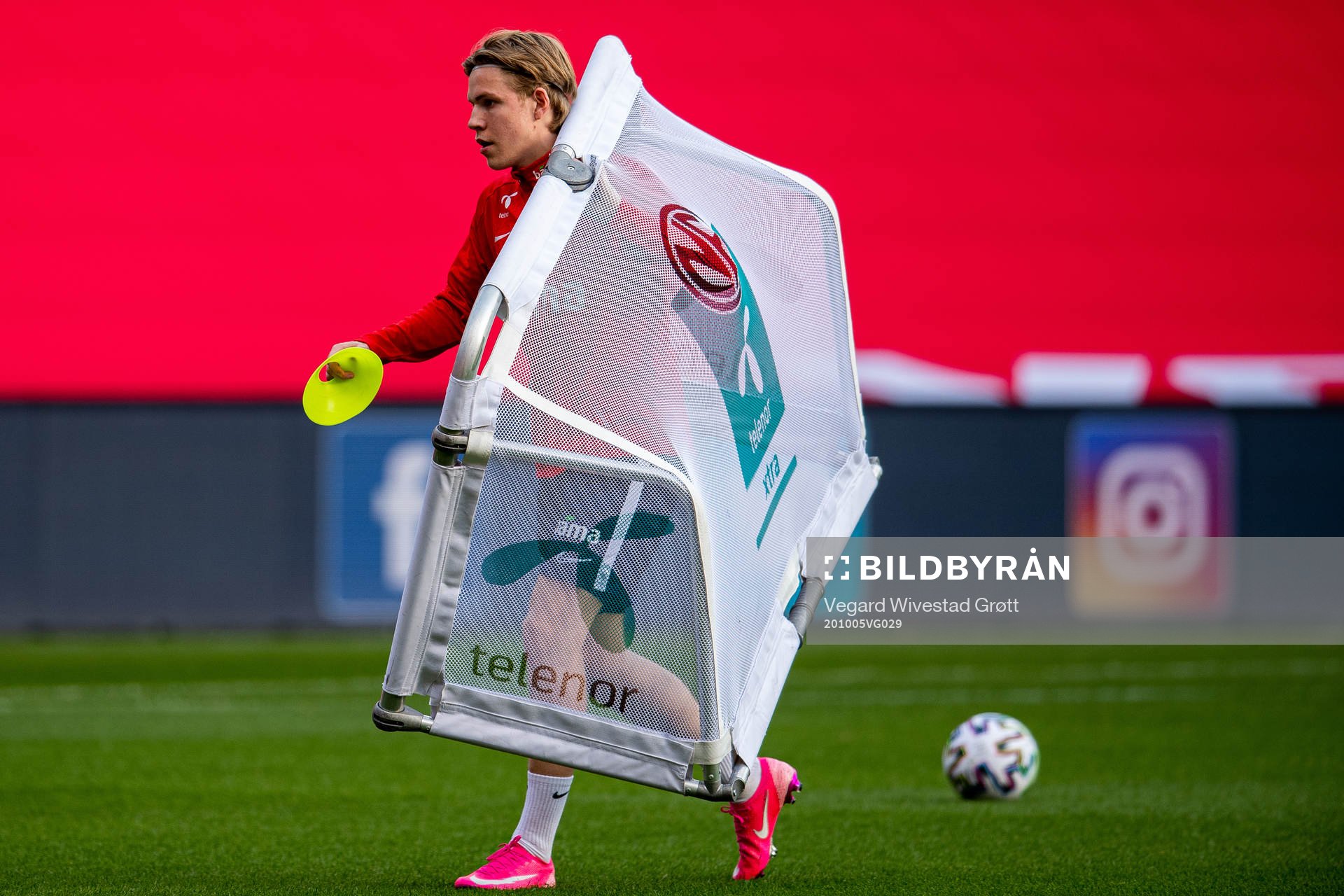 Jens Petter Hauge of the Norwegian national football team