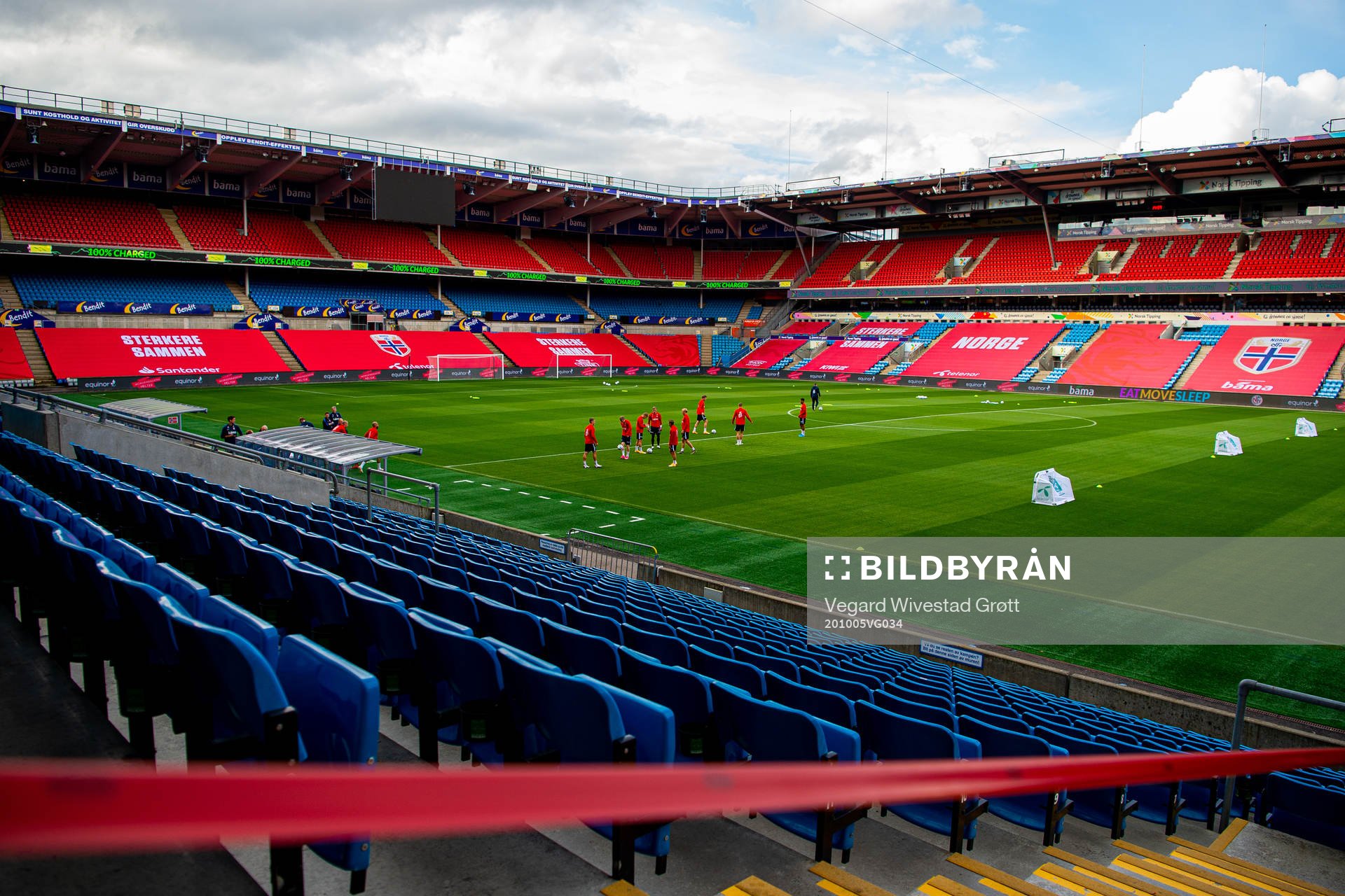 General view of Ullevaal Stadion