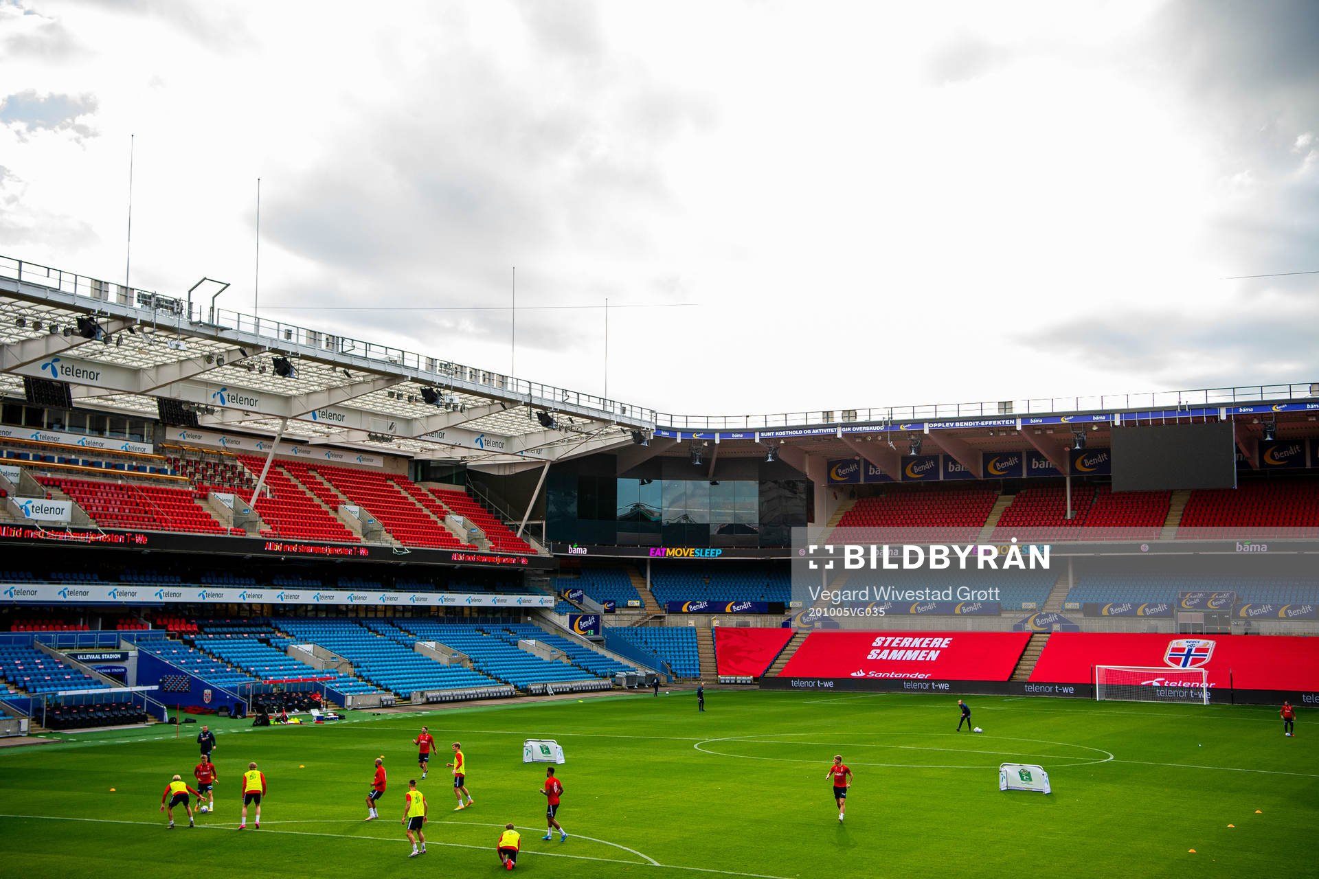 General view of Ullevaal Stadion
