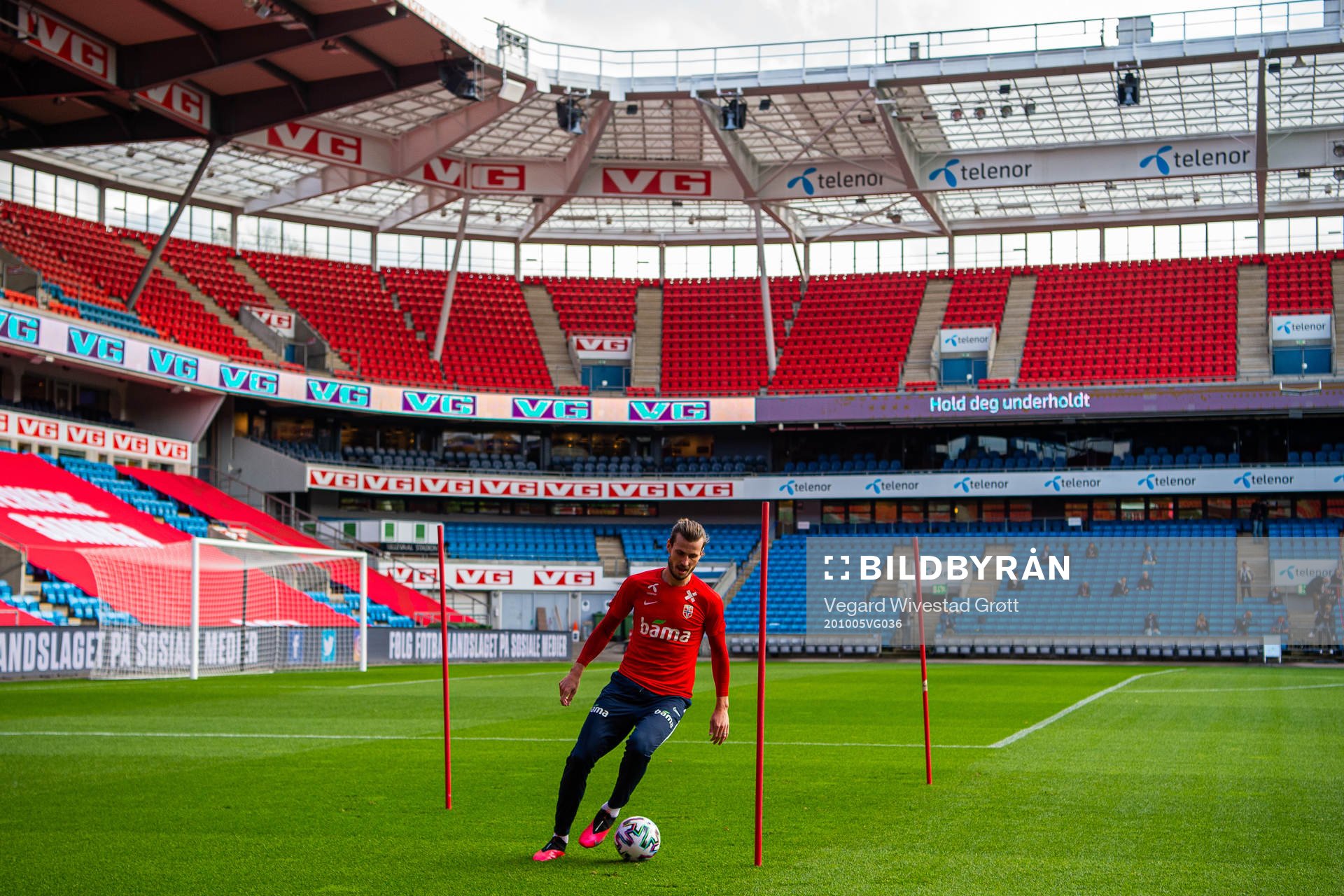 Håvard Nordtveit of the Norwegian national football team