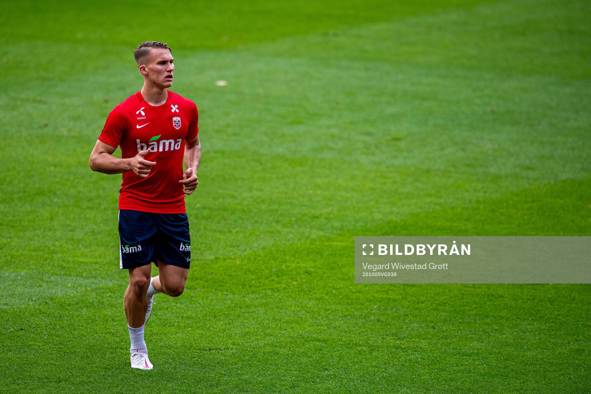 Leo Skiri Østigård of the Norwegian national football team
