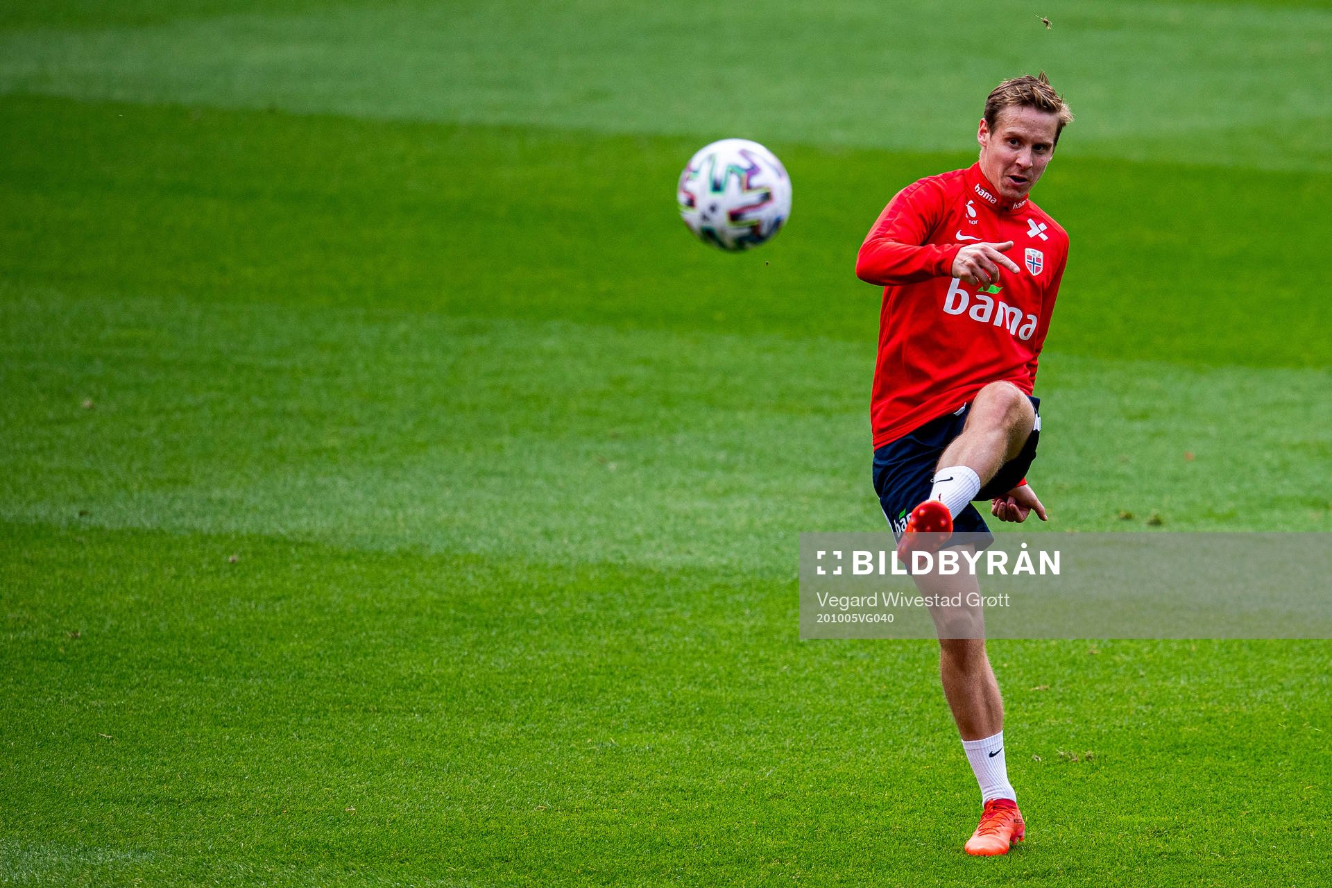 Stefan Johansen of the Norwegian national football team