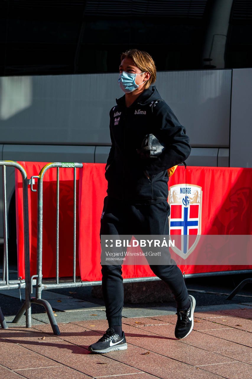 Patrick Berg of the Norwegian national football team