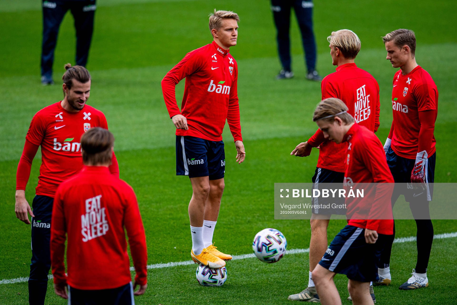Martin Ødegaard of the Norwegian national football team