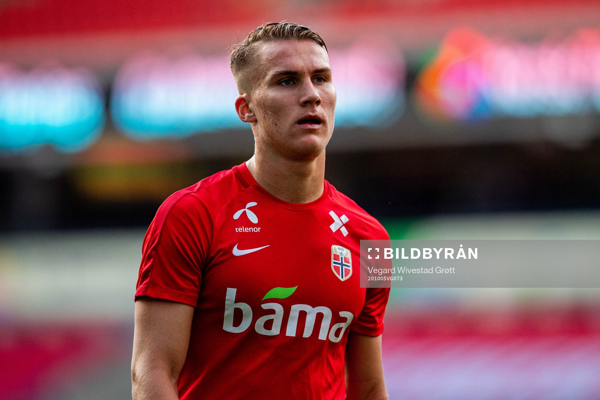 Leo Skiri Østigård of the Norwegian national football team