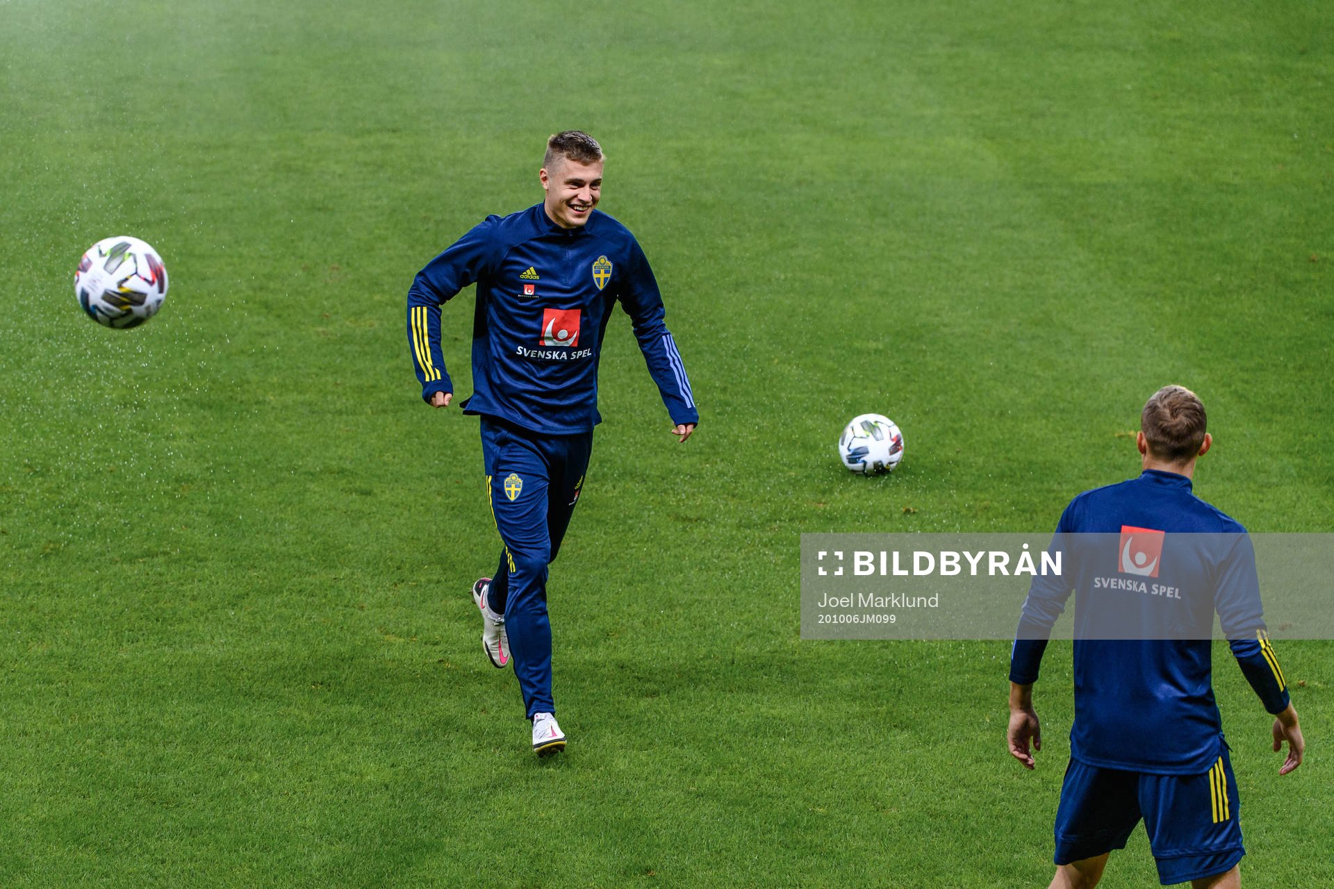 Mattias Svanberg of the Swedish national football team