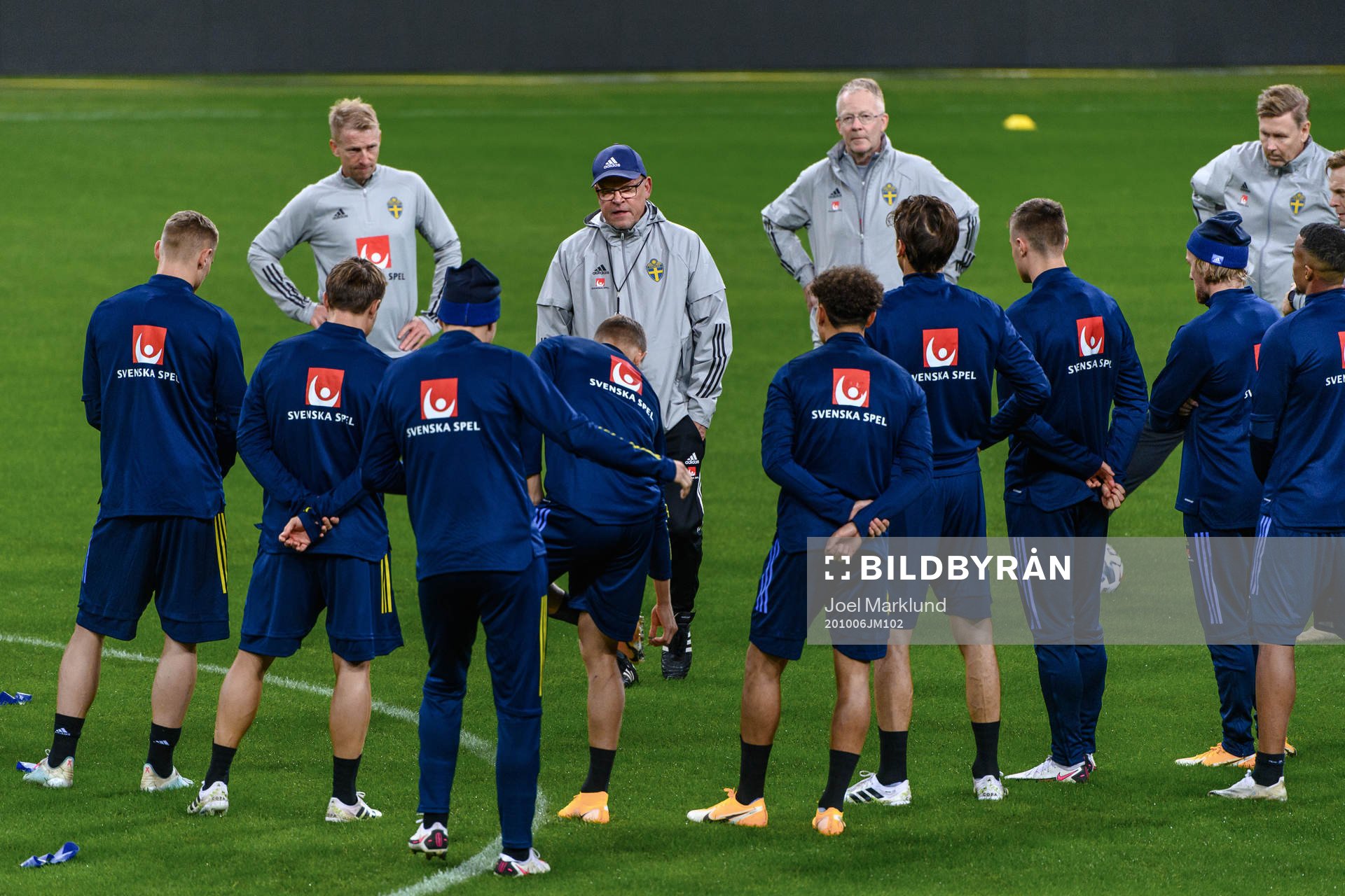 Head coach Janne Andersson of the Swedish national football