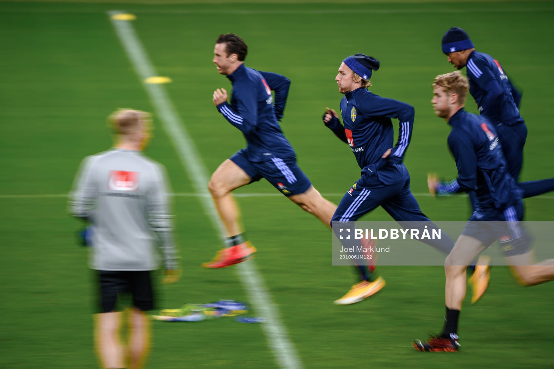 Emil Forsberg of the Swedish national football team