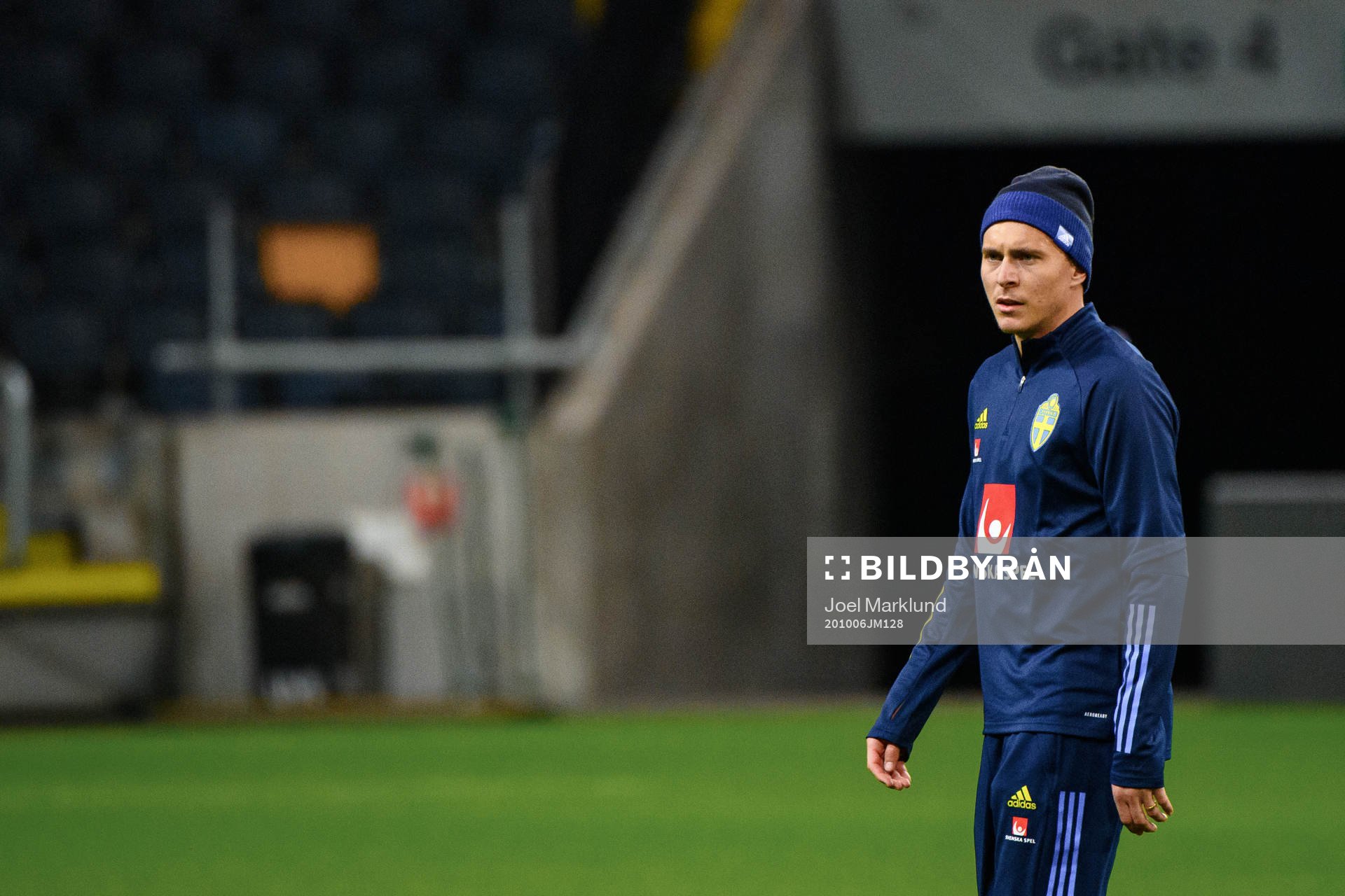 Victor Nilsson Lindelöf of the Swedish national football