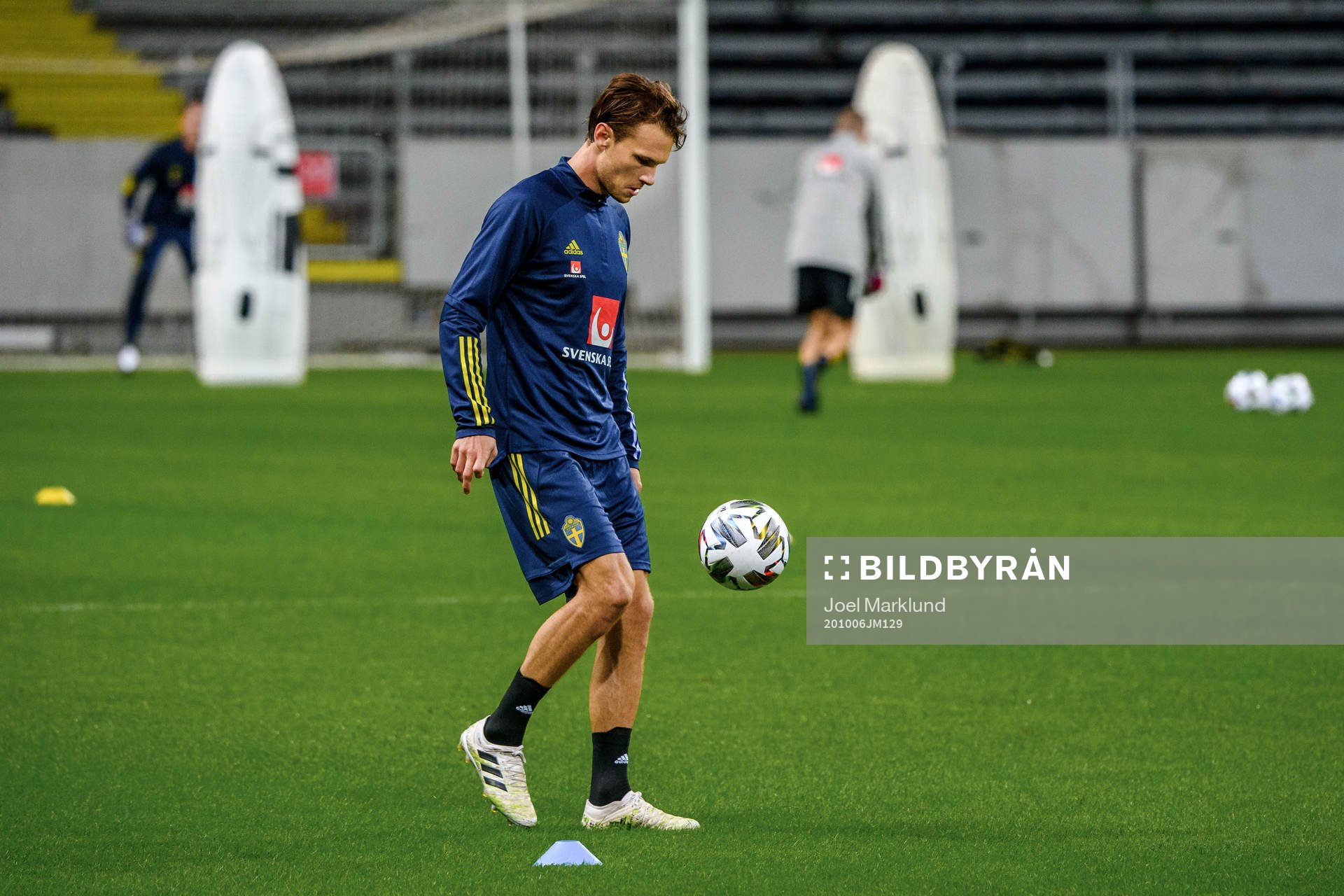 Albin Ekdal of the Swedish national football team