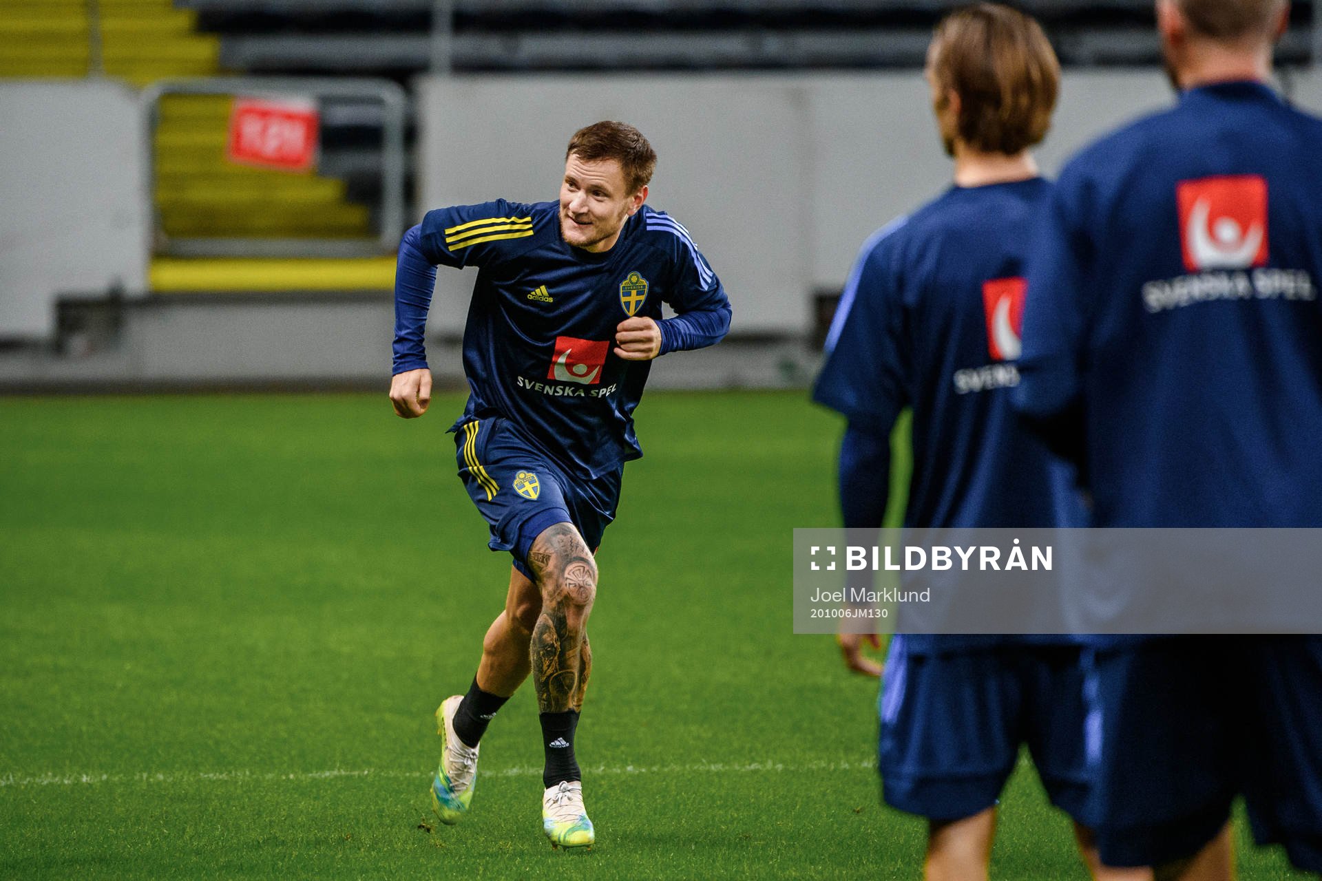 Mattias Johansson of the Swedish national football team