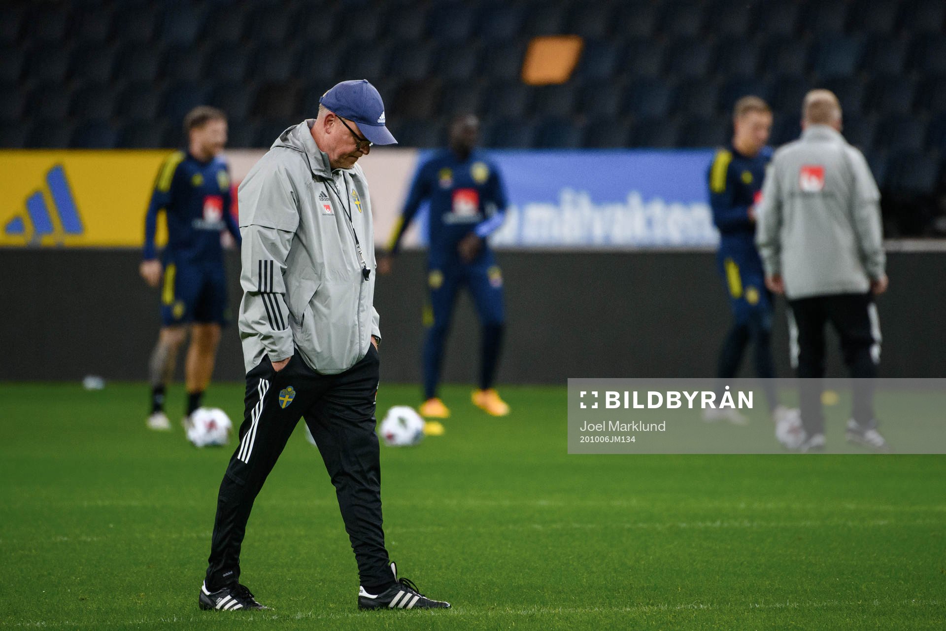 Head coach Janne Andersson of the Swedish national football
