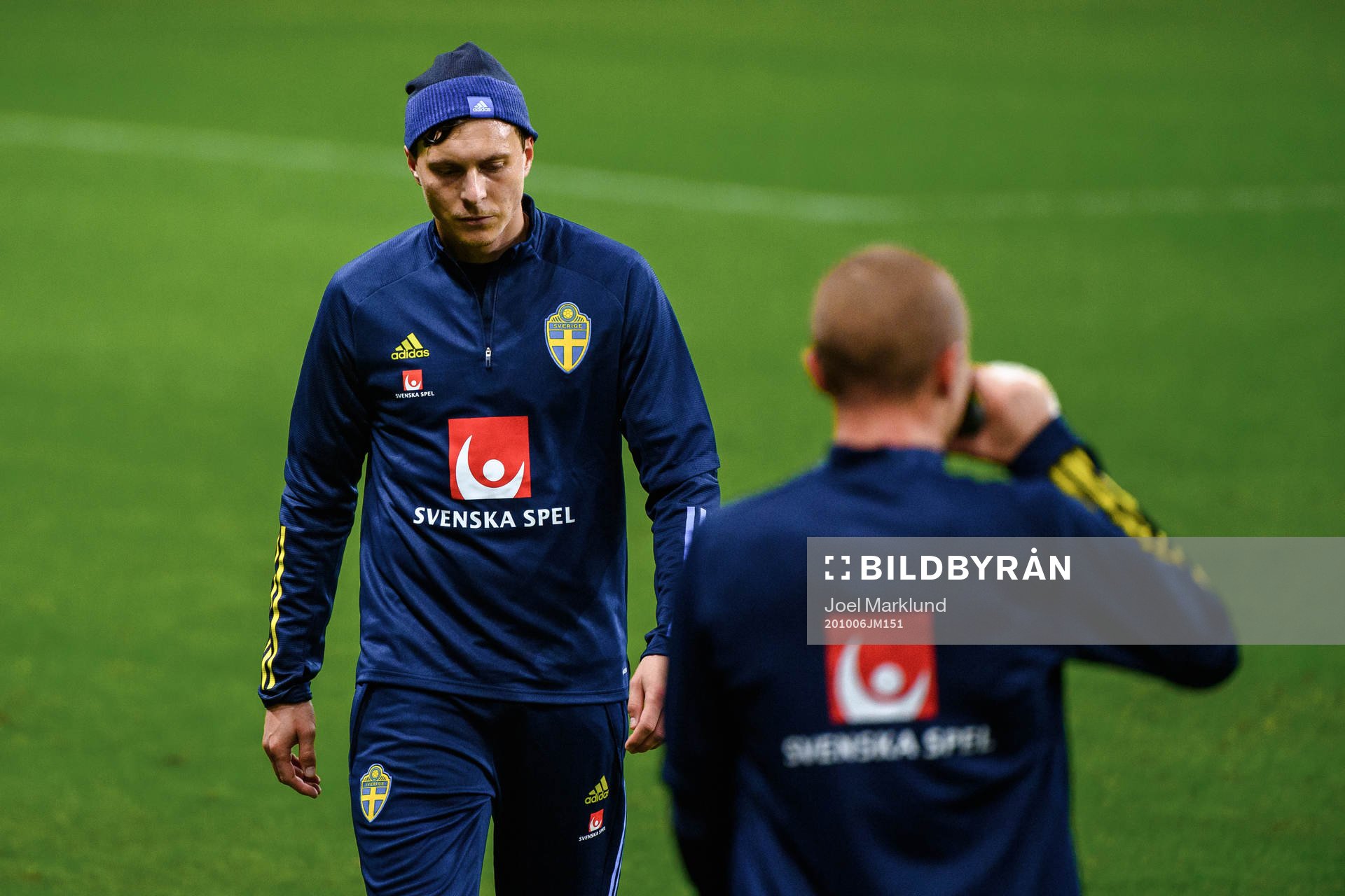 Victor Nilsson Lindelöf of the Swedish national football