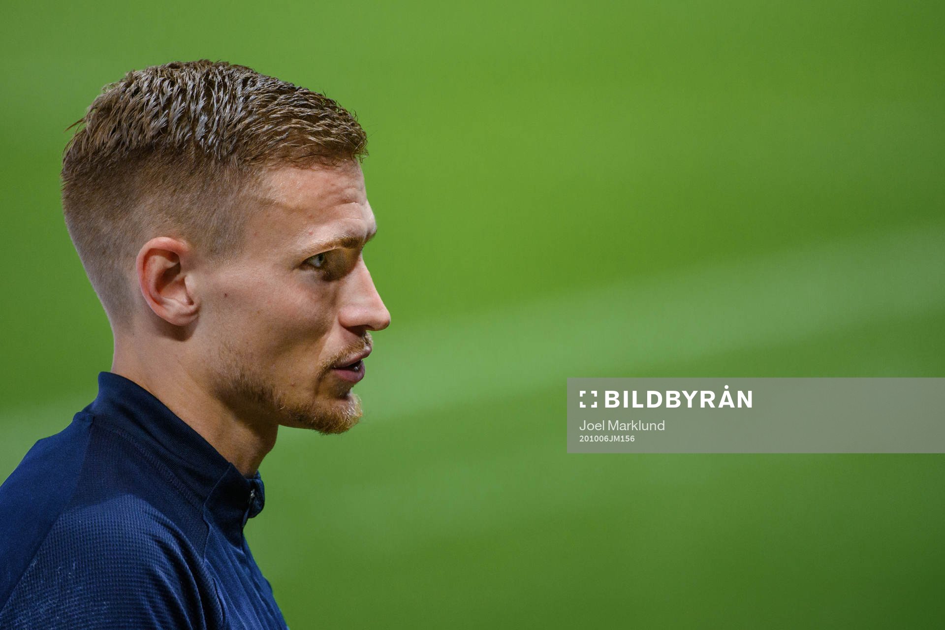 Carl Starfelt of the Swedish national football team