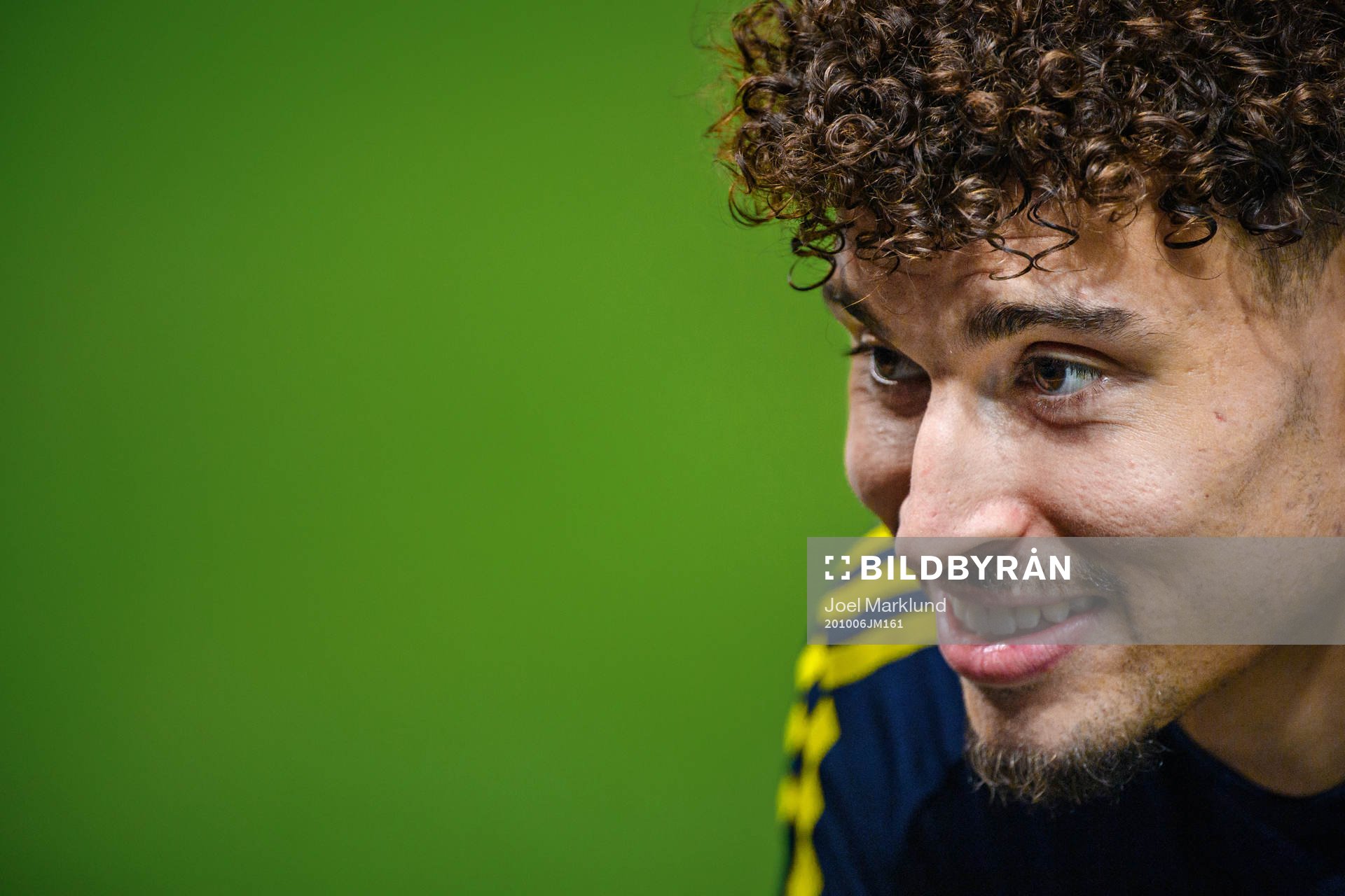 Jordan Larsson of the Swedish national football team
