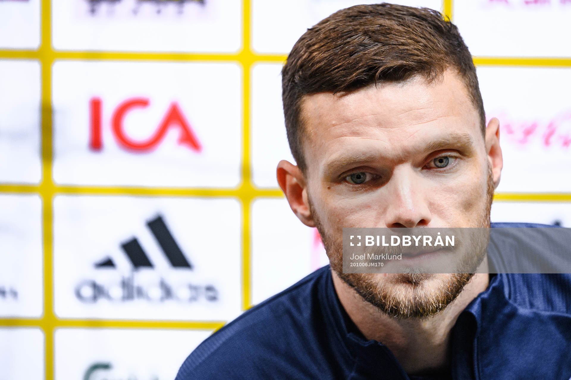 Marcus Berg of the Swedish national football team