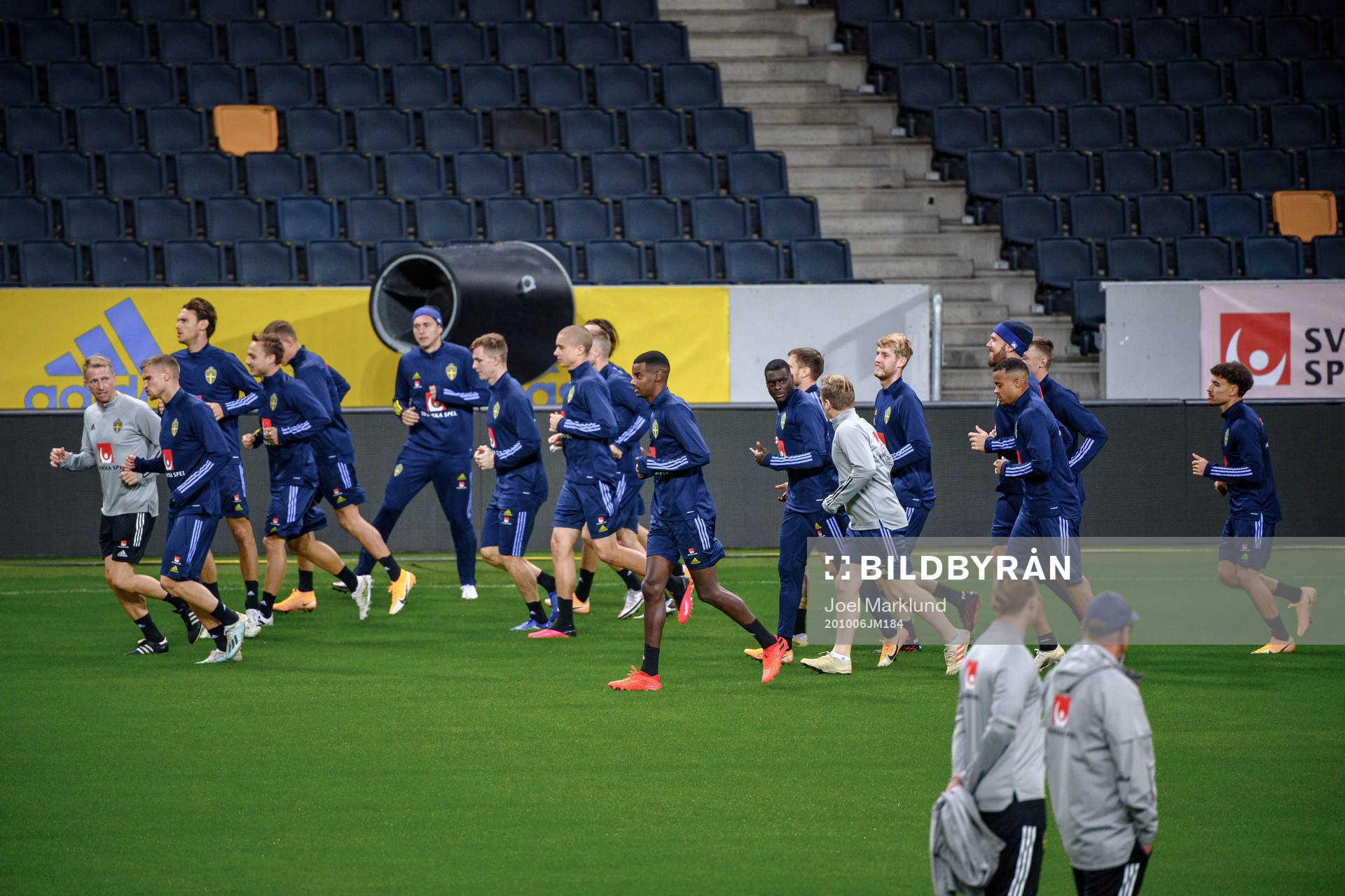 Alexander Isak of the Swedish national football team