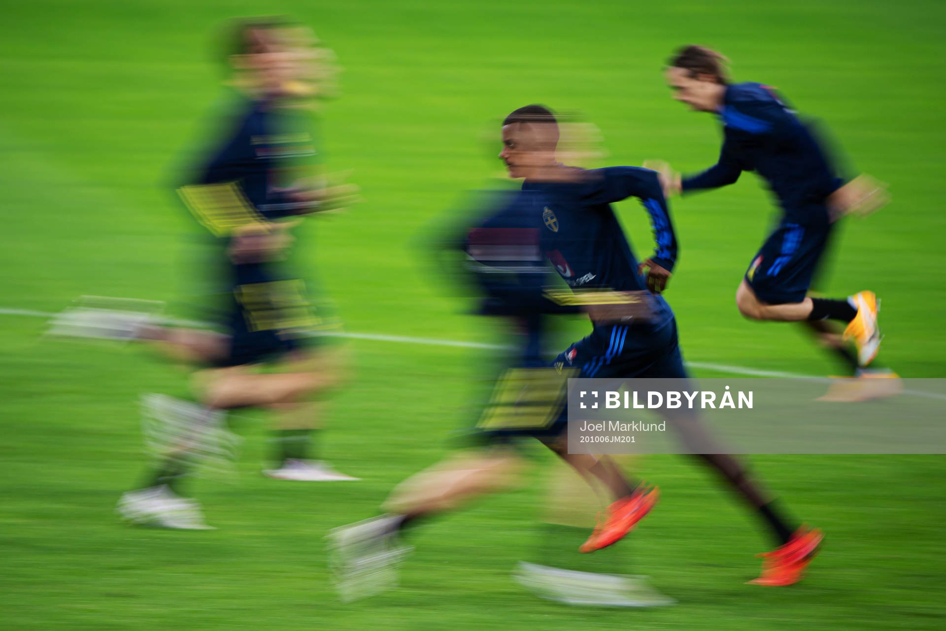 Alexander Isak of the Swedish national football team