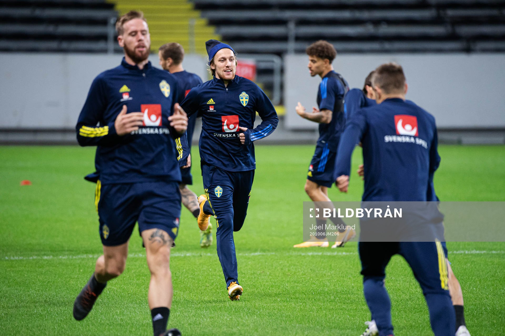 Emil Forsberg of the Swedish national football team