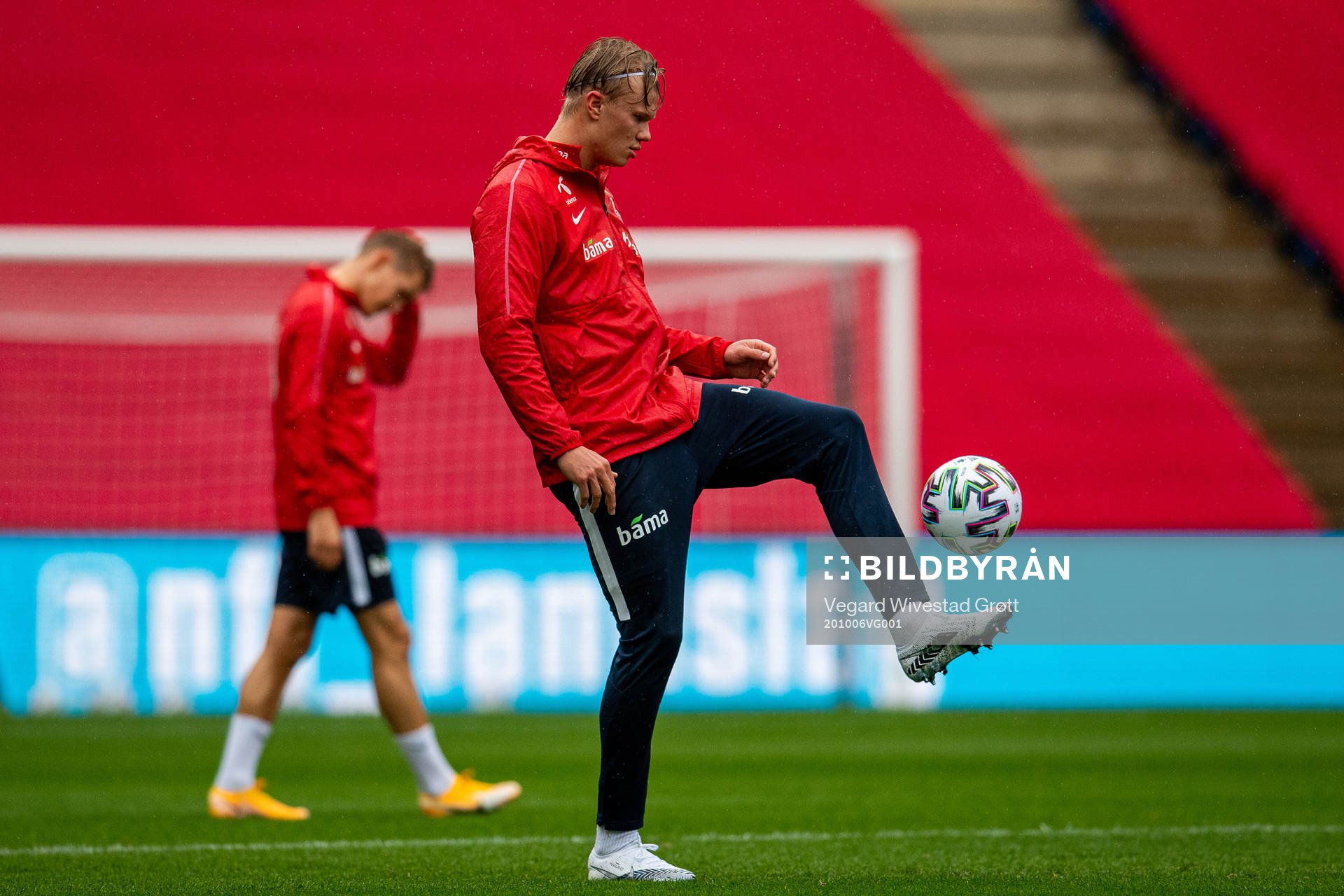 Erling Braut Haaland of the Norwegian national football team