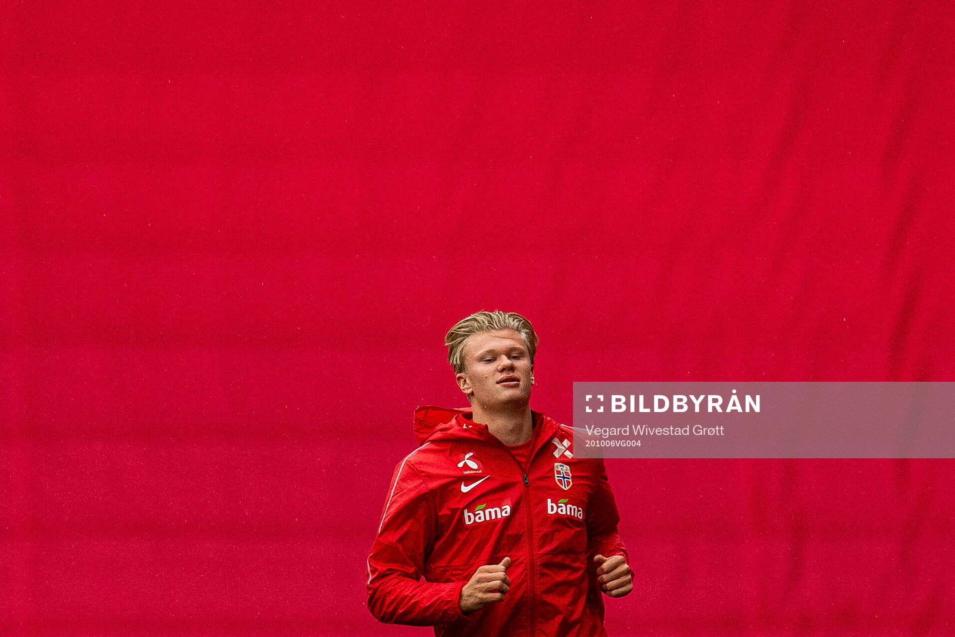 Erling Braut Haaland of the Norwegian national football team