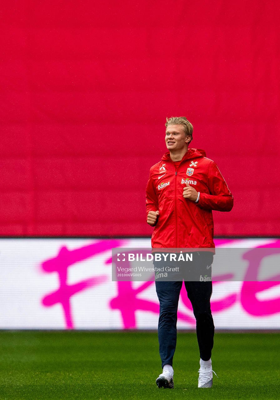 Erling Braut Haaland of the Norwegian national football team