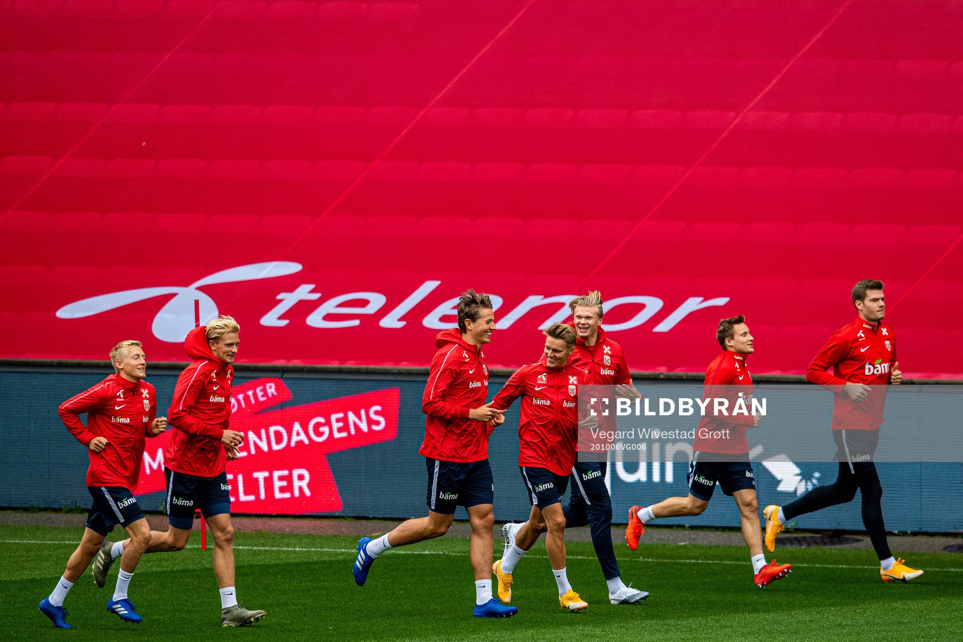 Birger Meling, Morten Thorsby, Sander Berge, Martin
