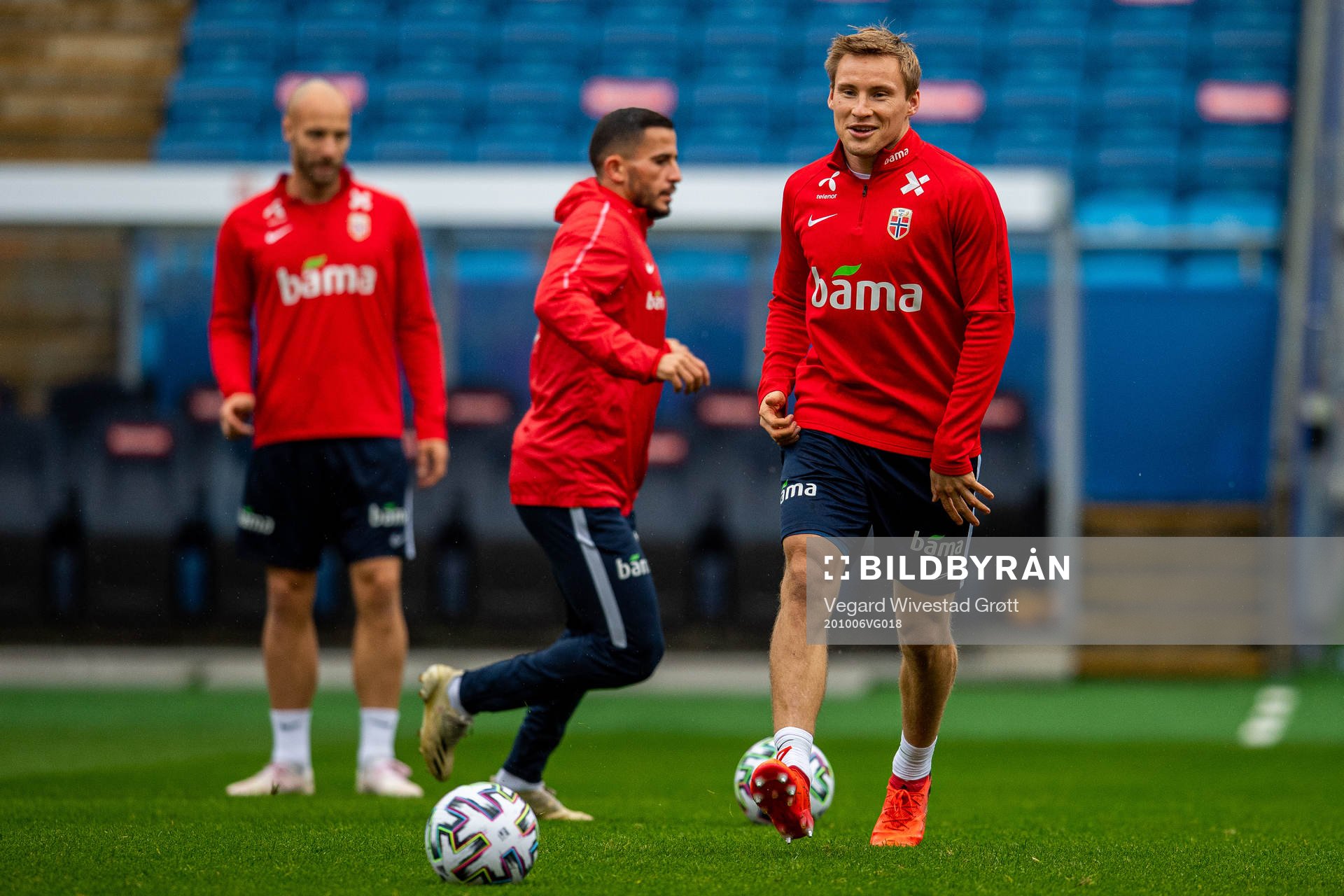 Jonas Svensson of the Norwegian national football team
