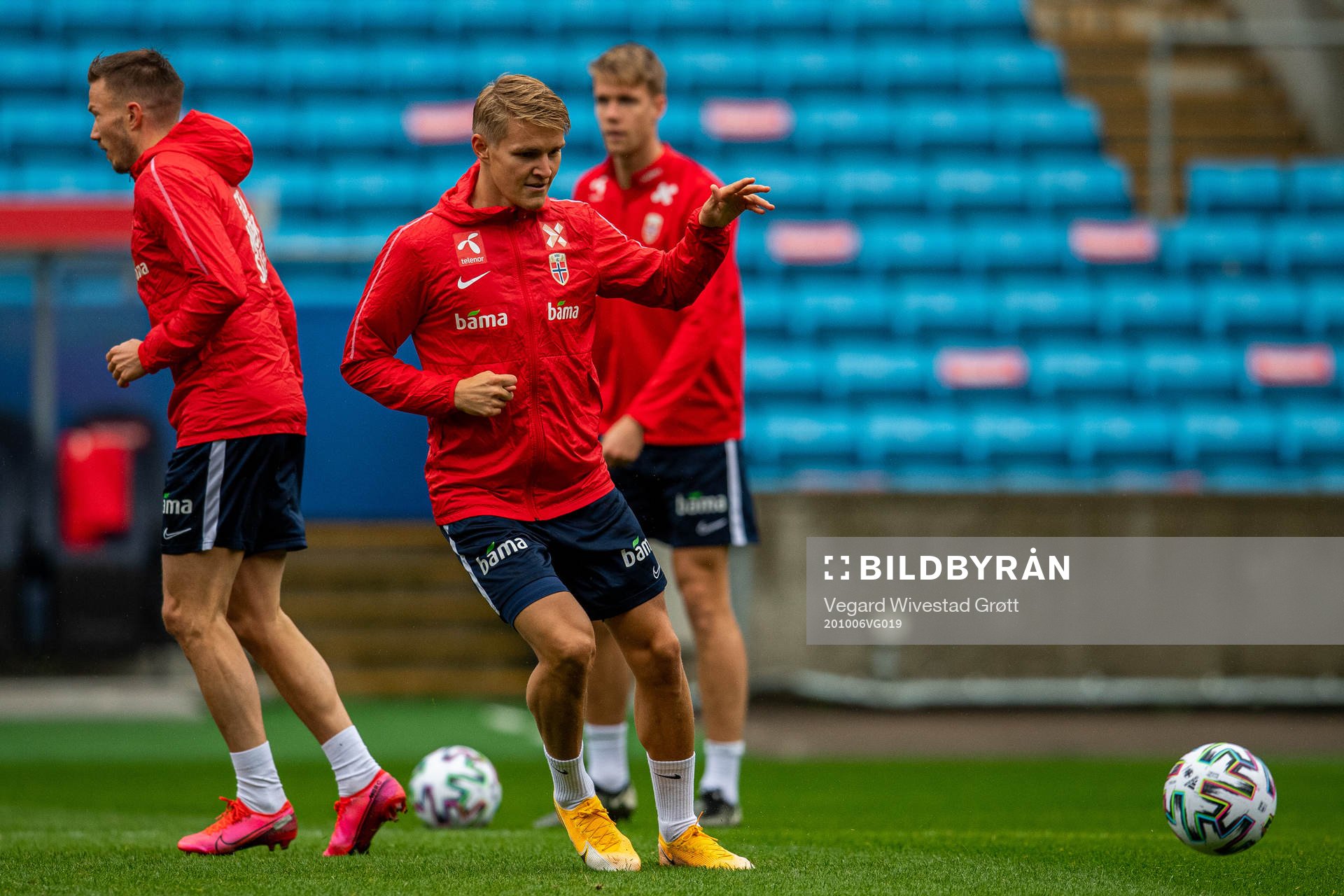 Martin Ødegaard of the Norwegian national football team
