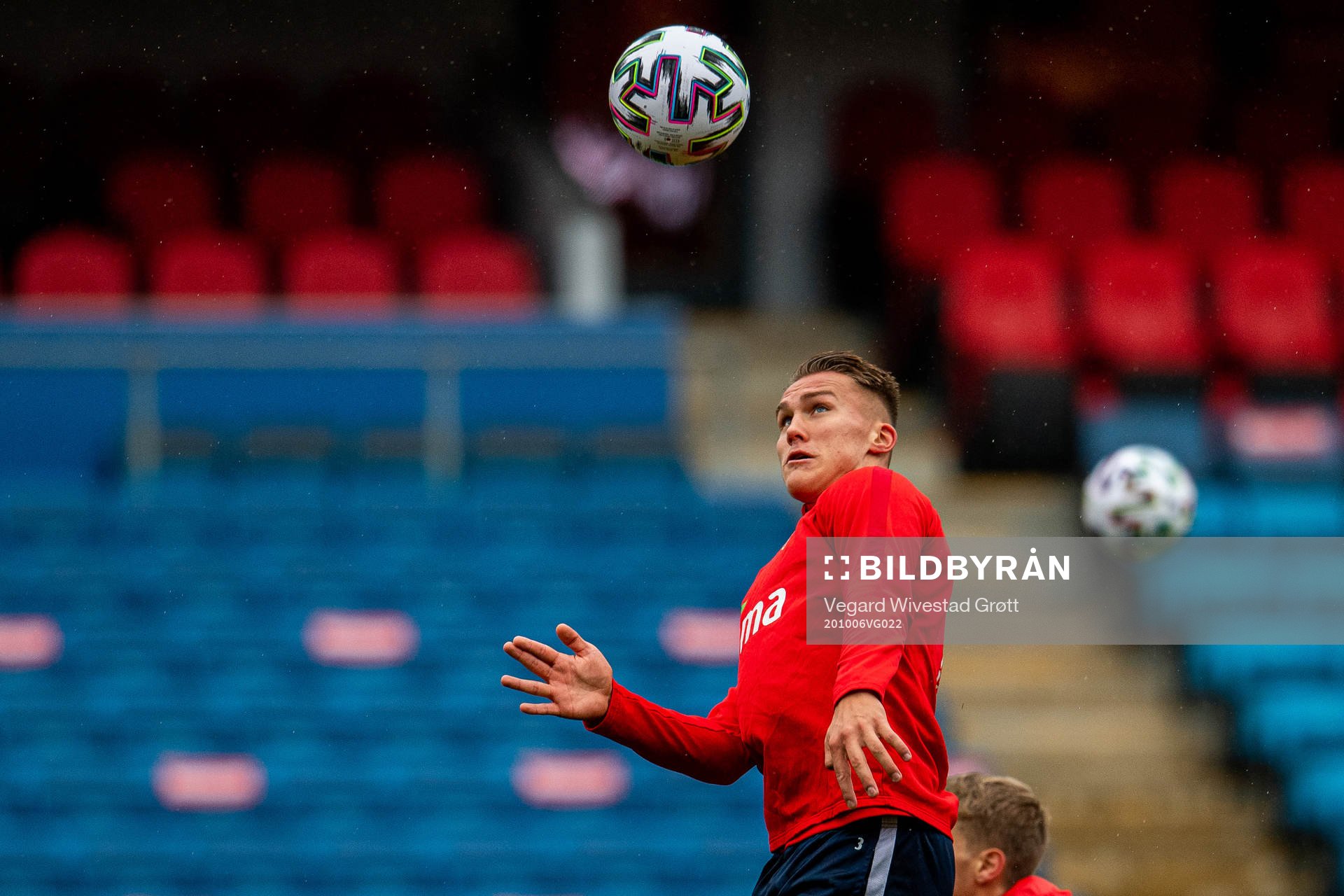 Leo Skiri Østigård of the Norwegian national football team