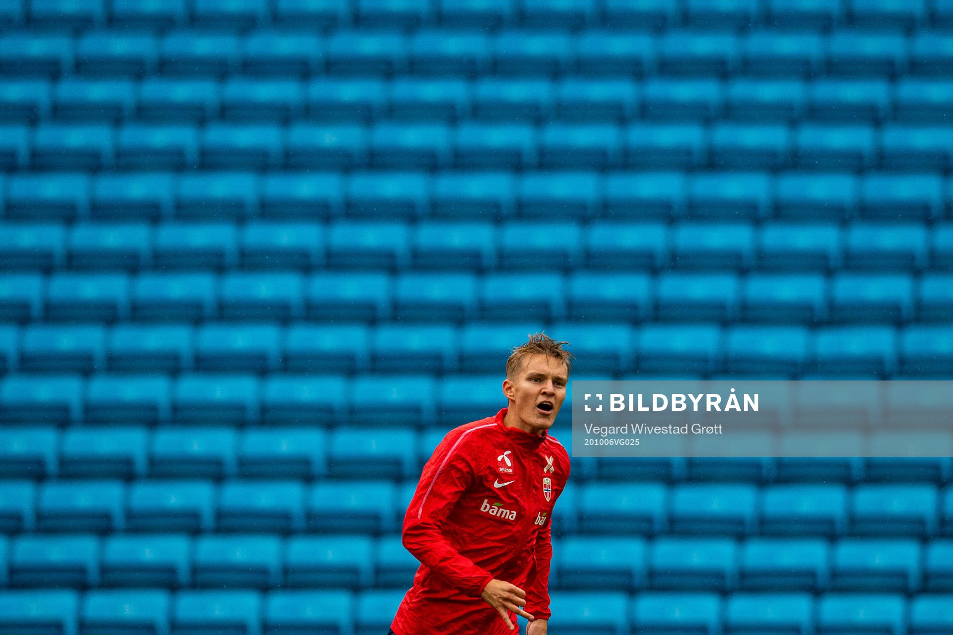 Martin Ødegaard of the Norwegian national football team