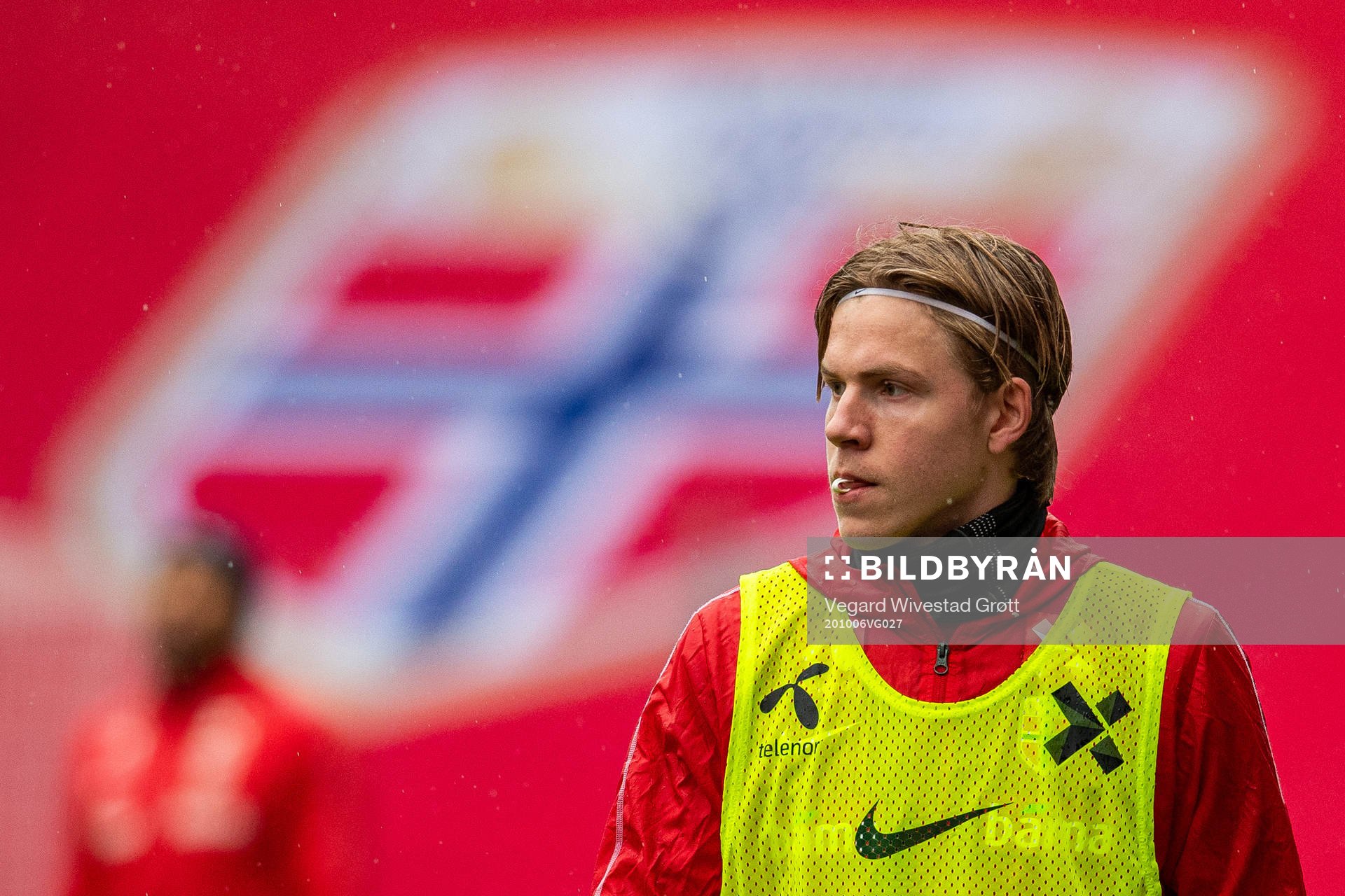Jens Petter Hauge of the Norwegian national football team
