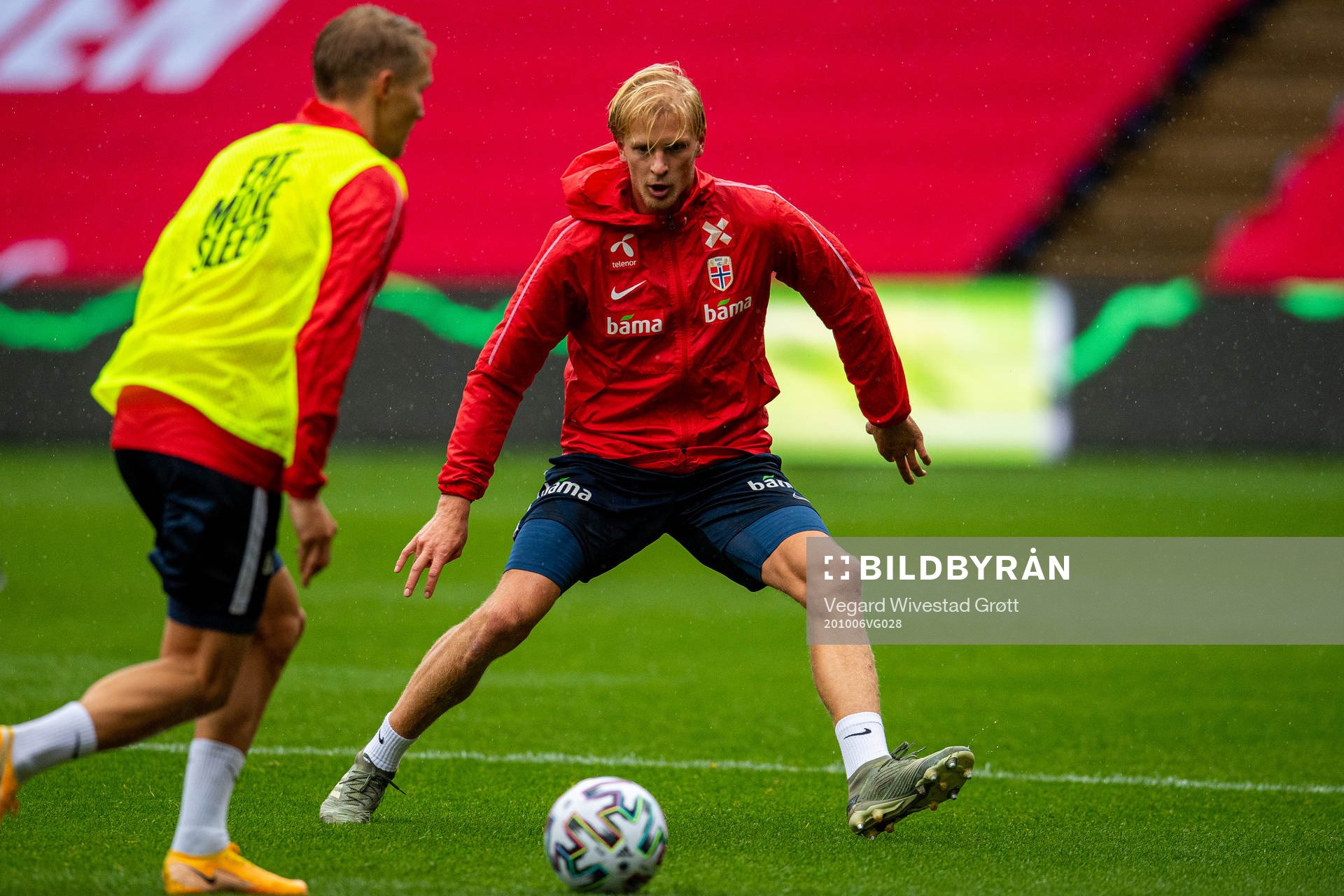 Morten Thorsby of the Norwegian national football team