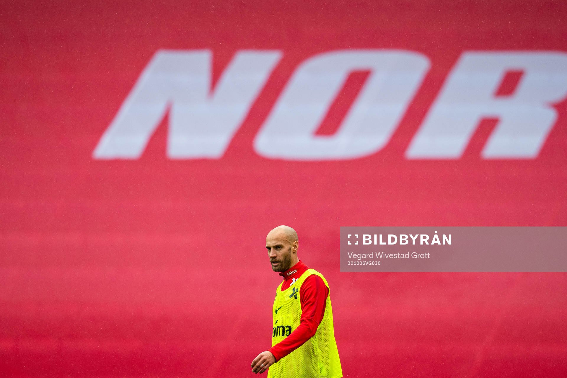 Tore Reginiussen of the Norwegian national football team