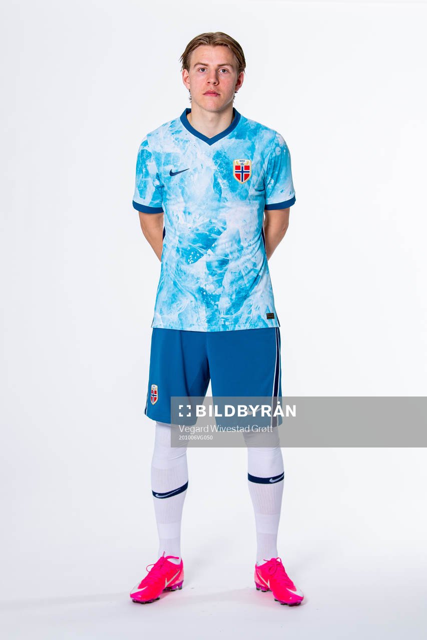 Jens Petter Hauge of the Norwegian national football team