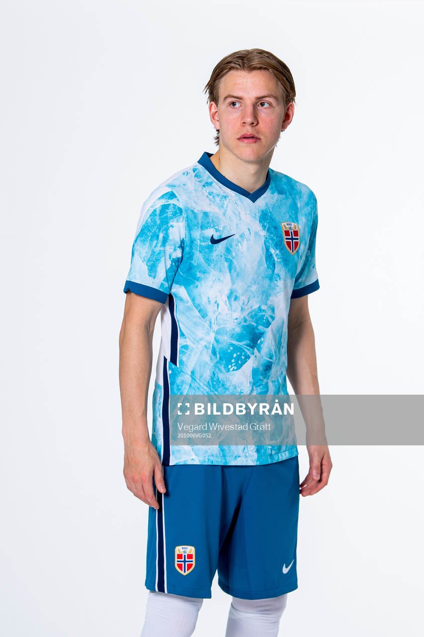 Jens Petter Hauge of the Norwegian national football team