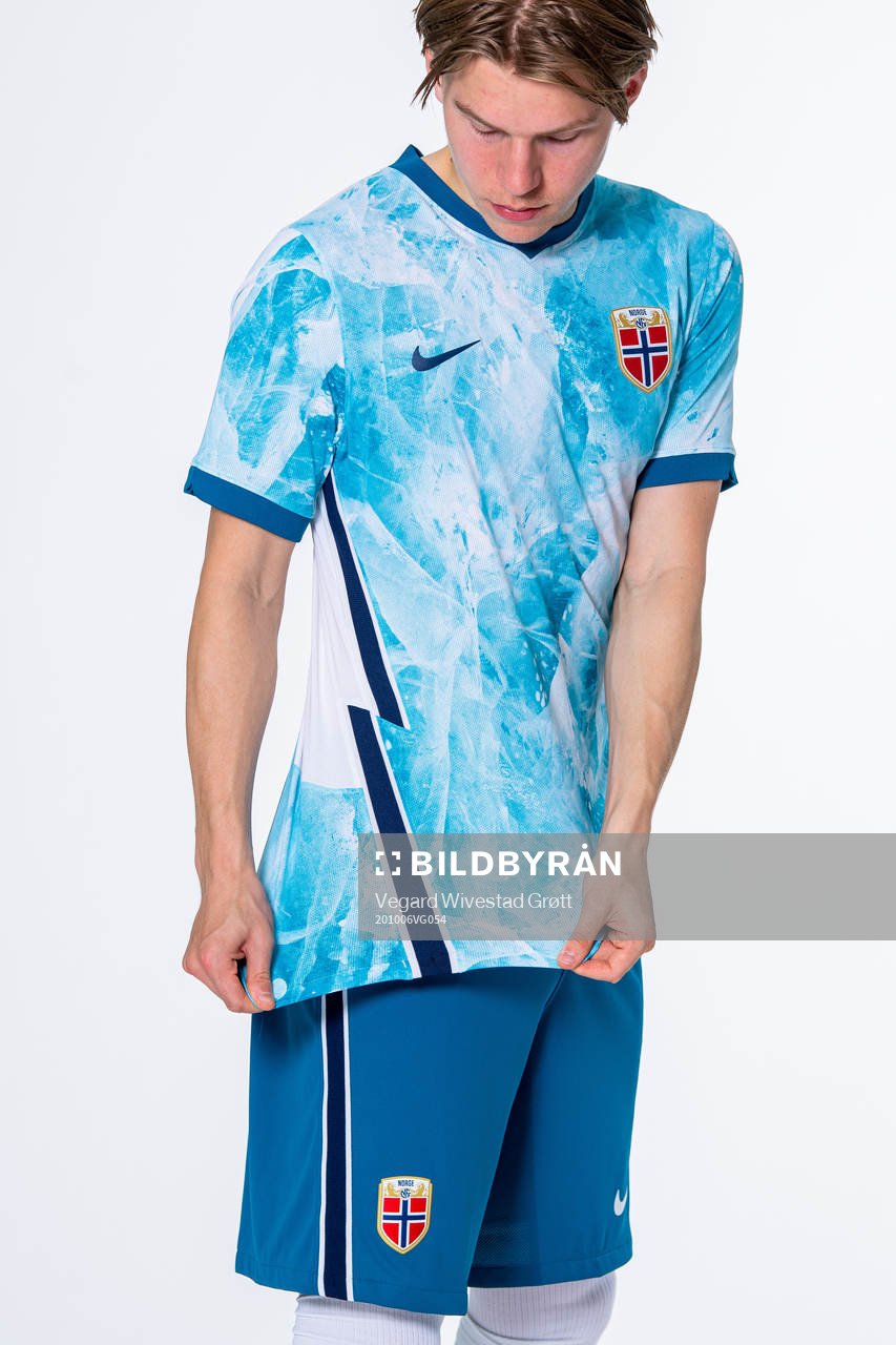Jens Petter Hauge of the Norwegian national football team