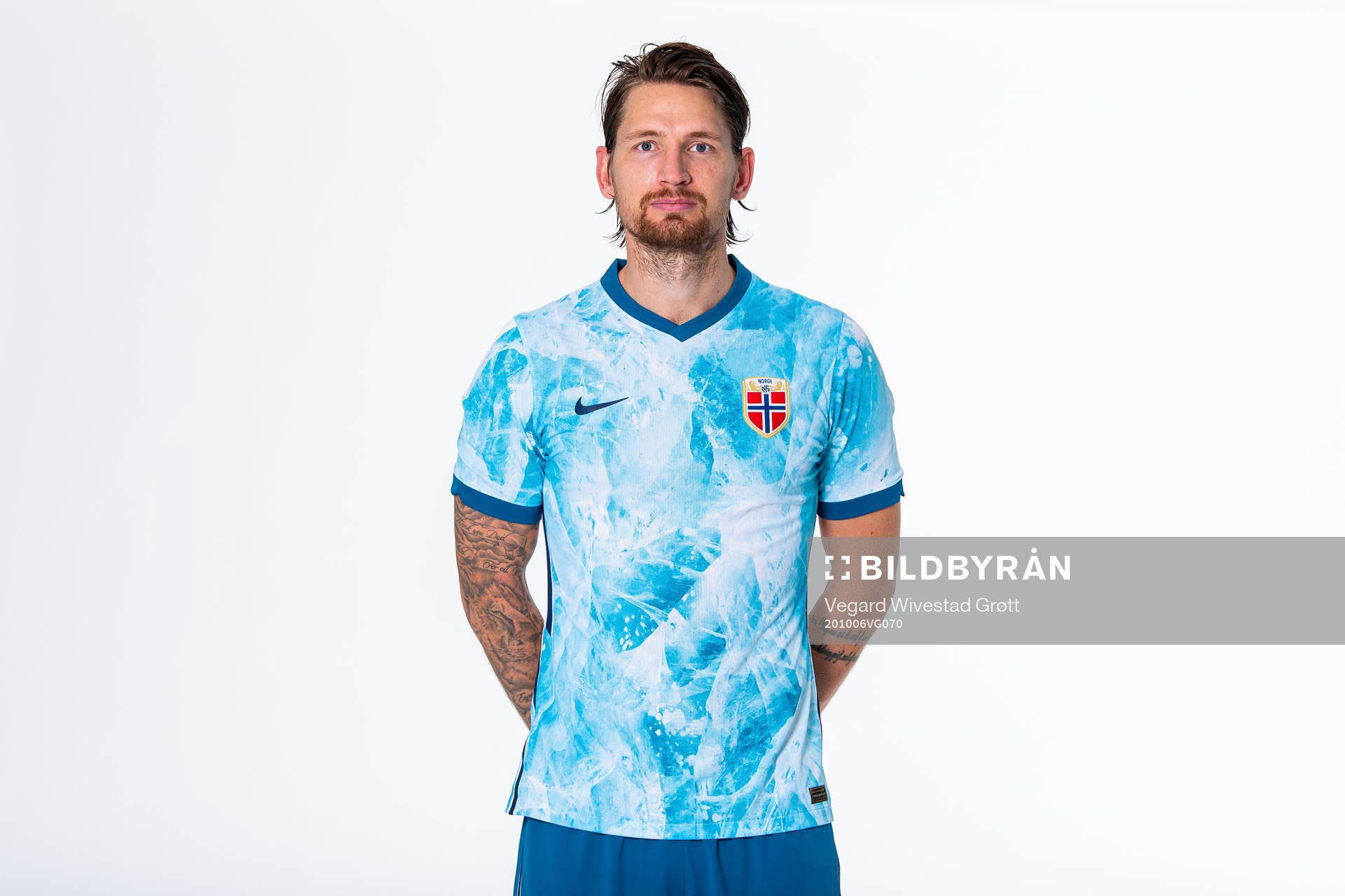 Stefan Strandberg of the Norwegian national football team