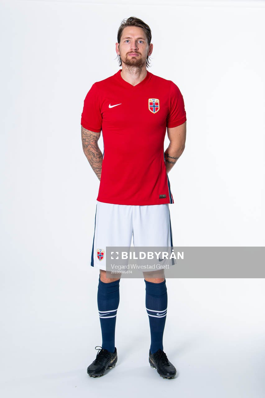 Stefan Strandberg of the Norwegian national football team