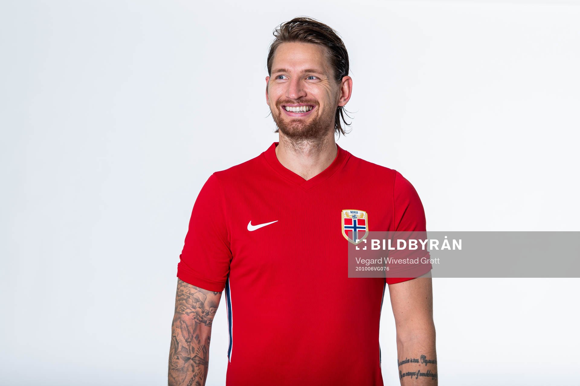 Stefan Strandberg of the Norwegian national football team