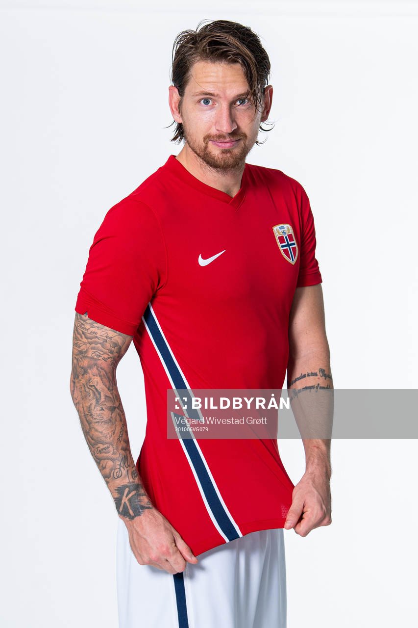 Stefan Strandberg of the Norwegian national football team