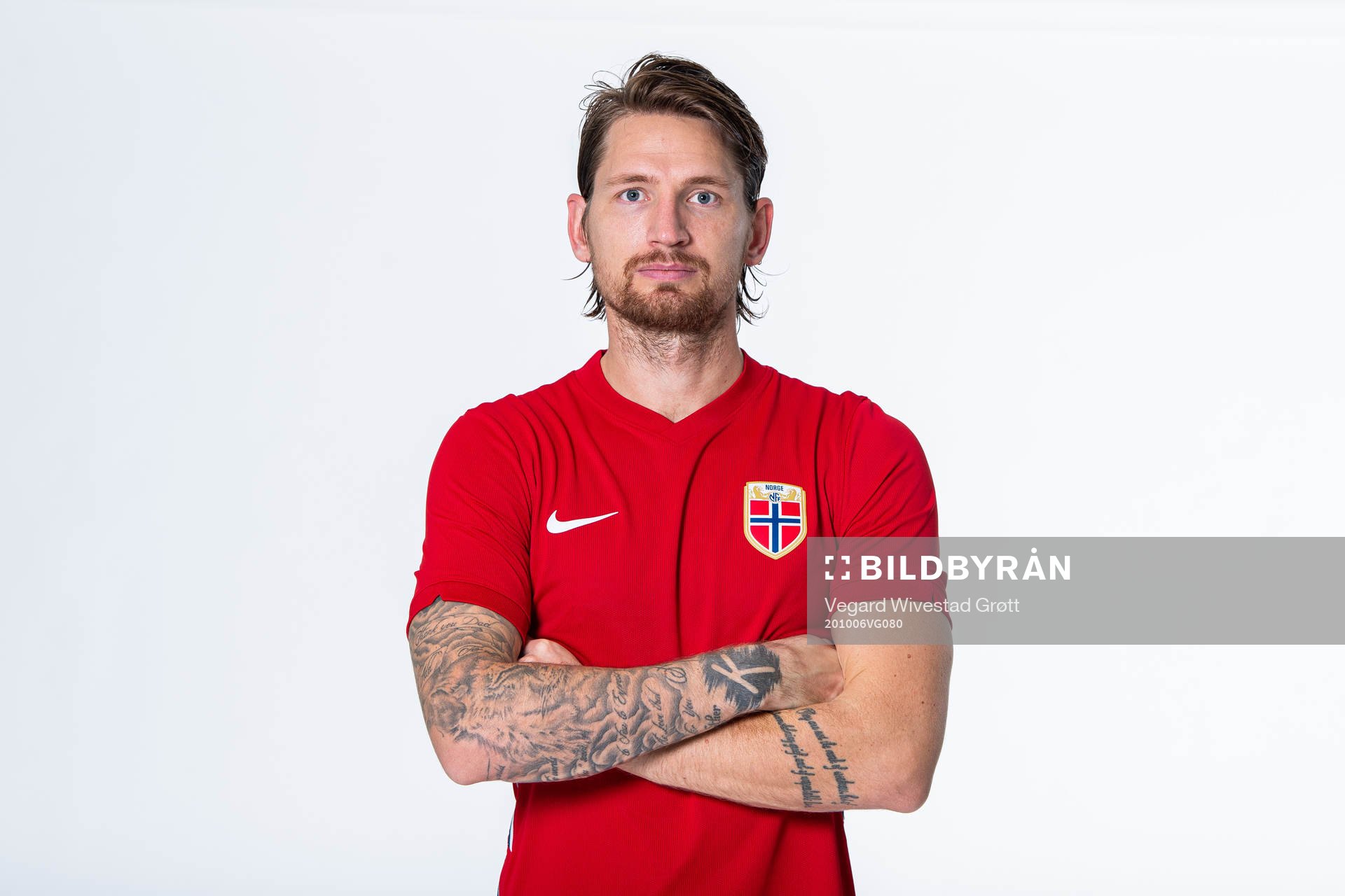Stefan Strandberg of the Norwegian national football team