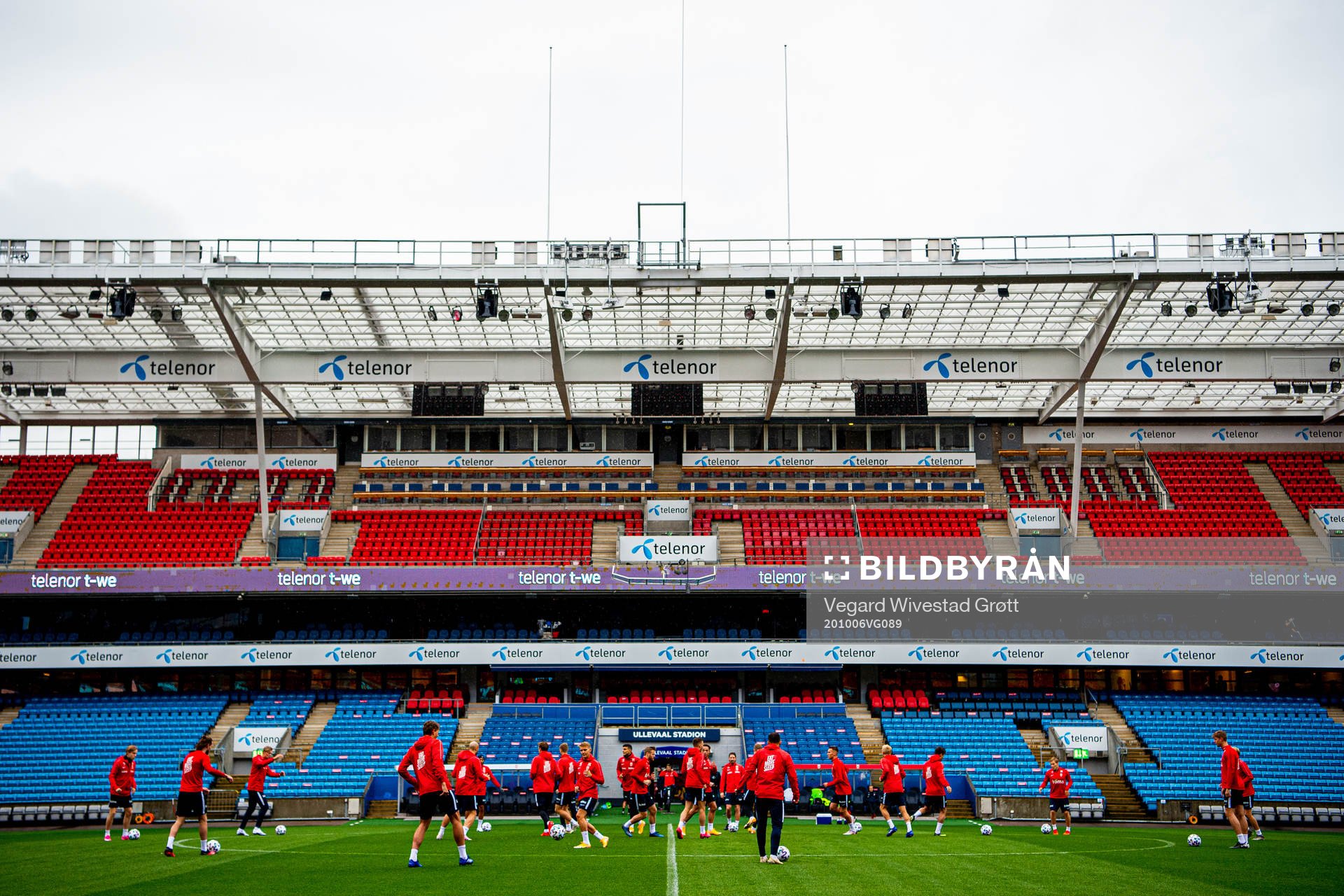 General view of Ullevaal Stadion