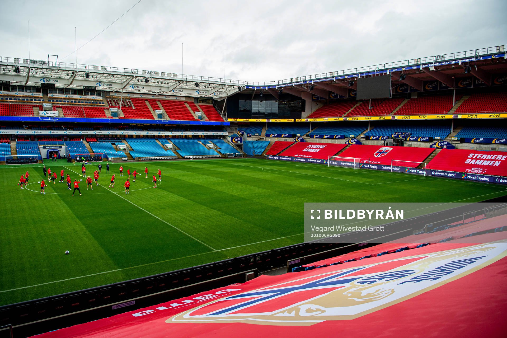 General view of Ullevaal Stadion