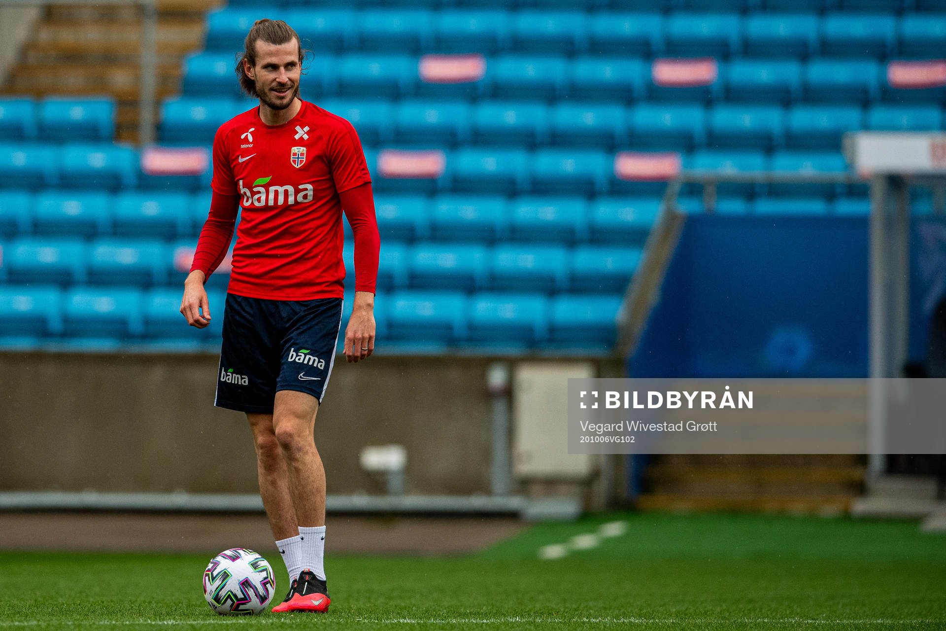 Håvard Nordtveit of the Norwegian national football team