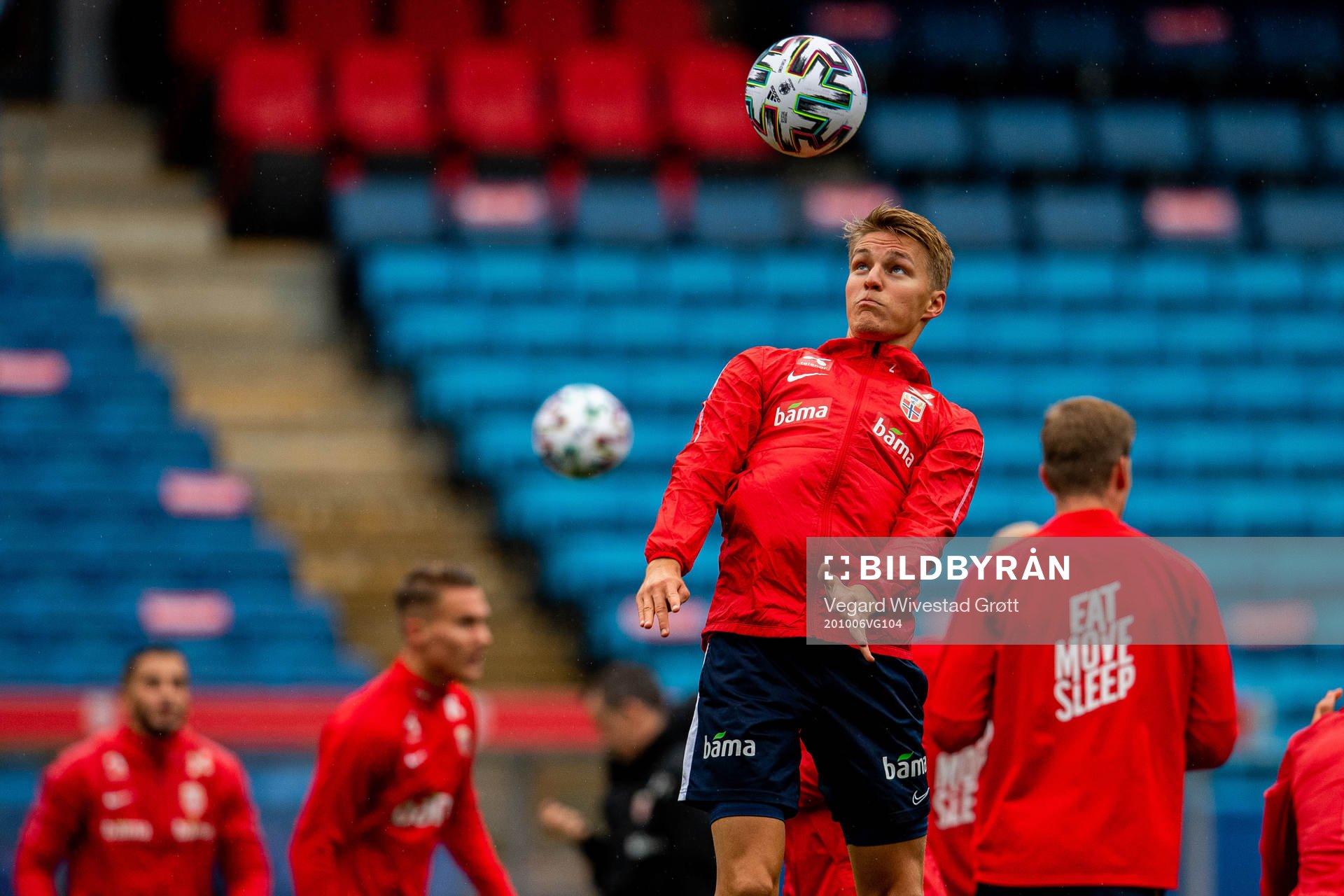 Martin Ødegaard of the Norwegian national football team