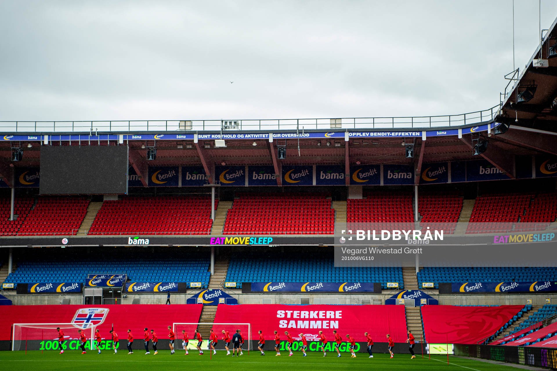 General view of Ullevaal Stadion