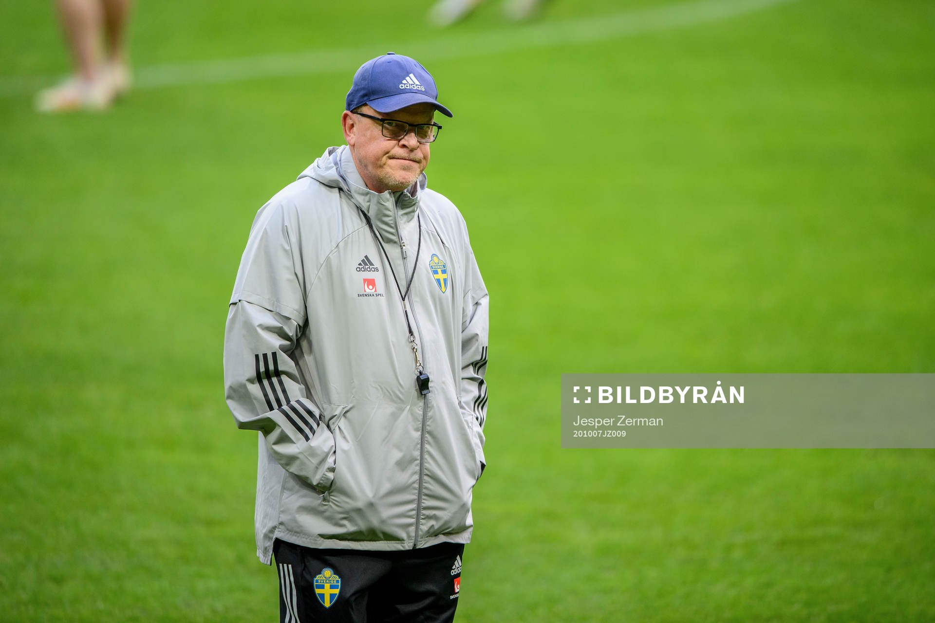 Head coach Janne Andersson of the Swedish national football